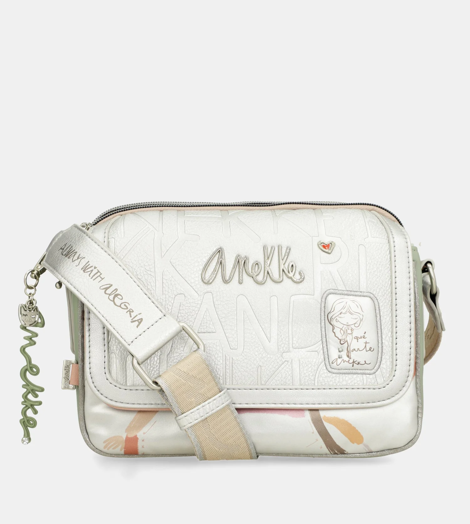 Oval flap crossbody bag Alma - Image 7