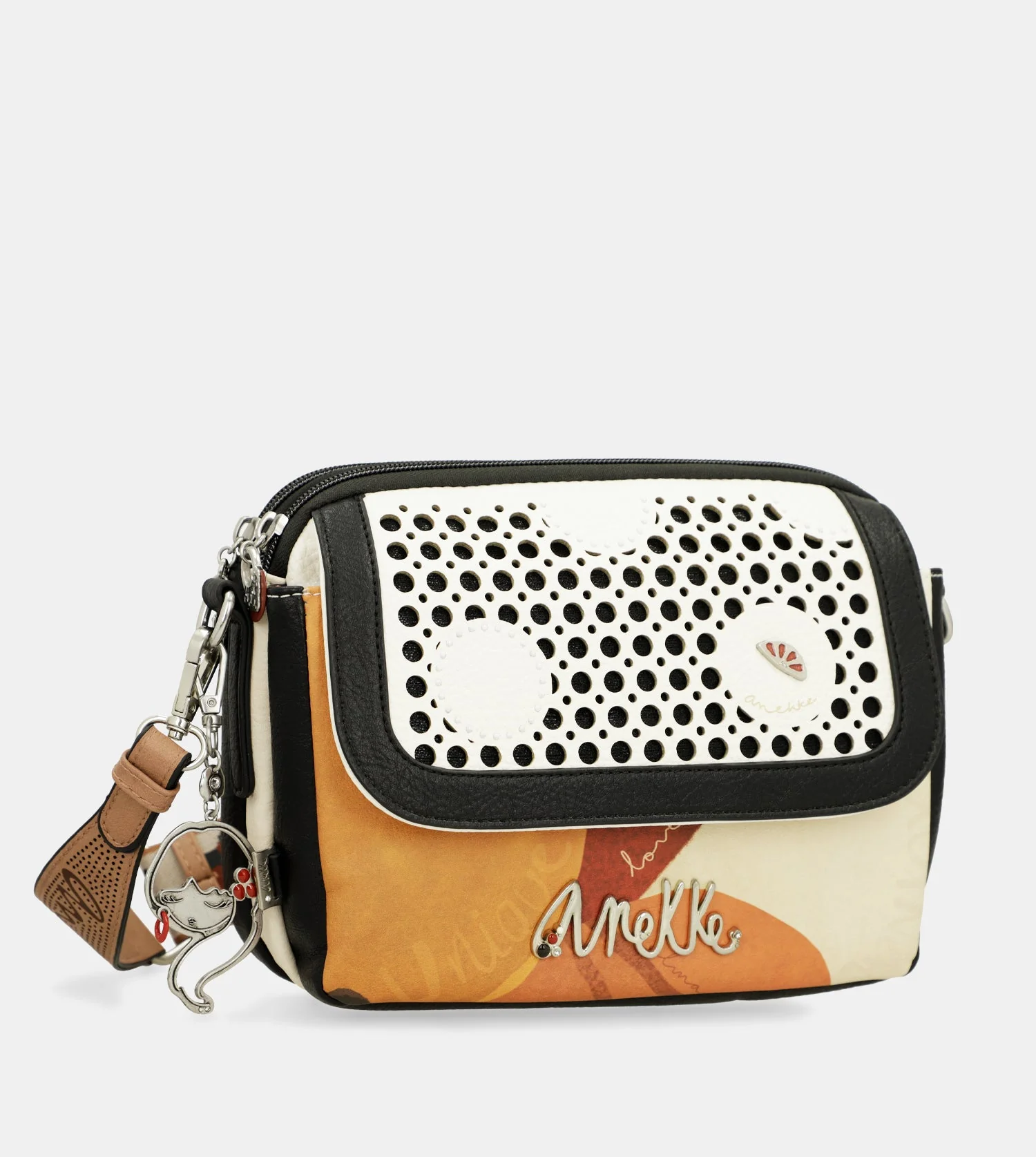 Oval flap crossbody bag Alma - Image 3