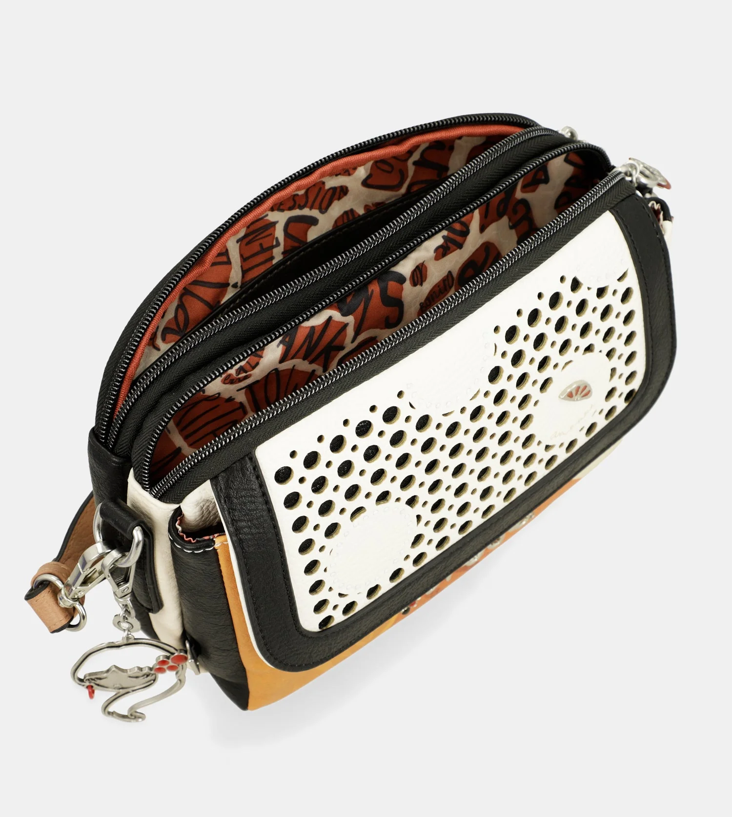 Oval flap crossbody bag Alma - Image 6