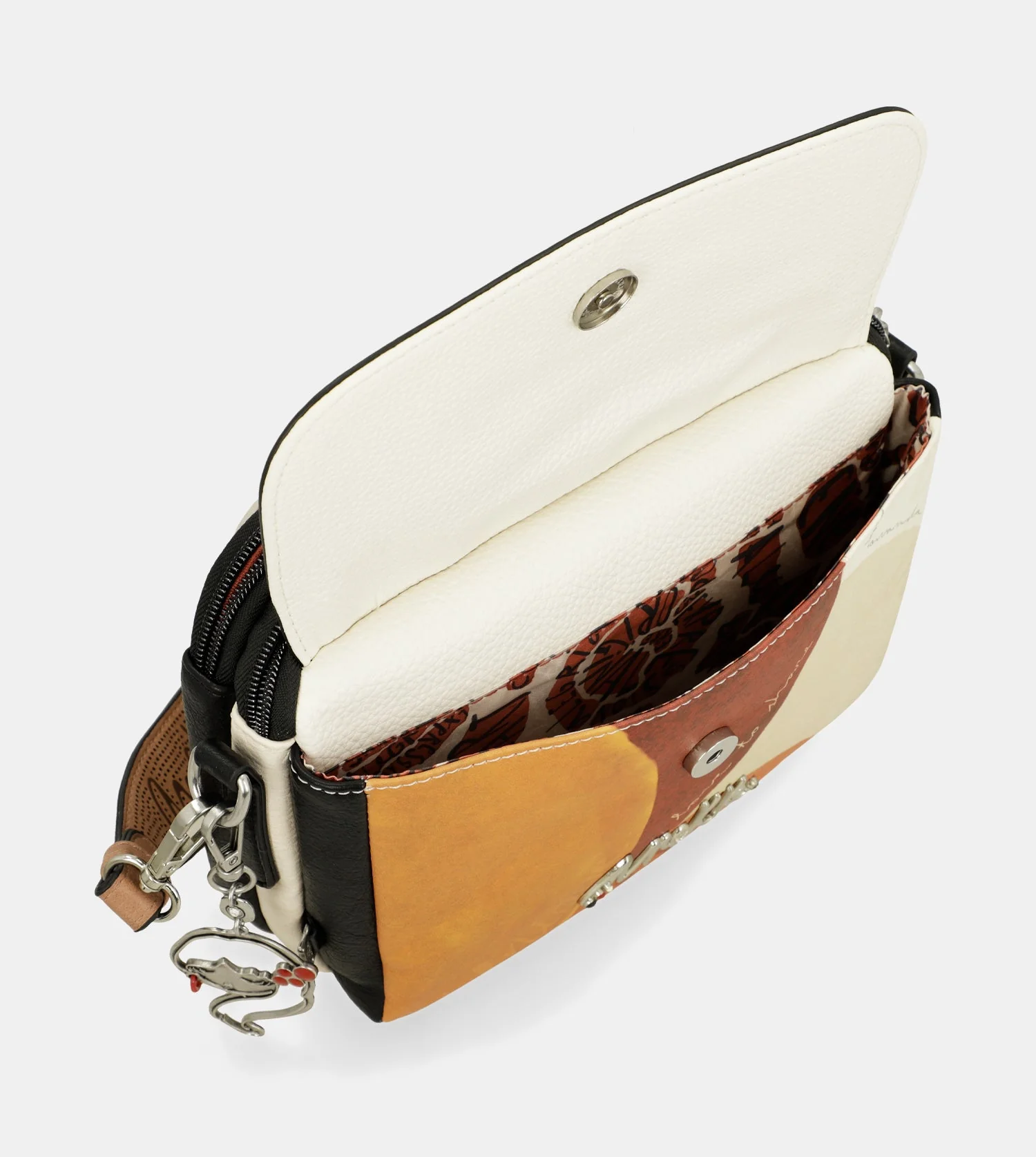 Oval flap crossbody bag Alma - Image 7