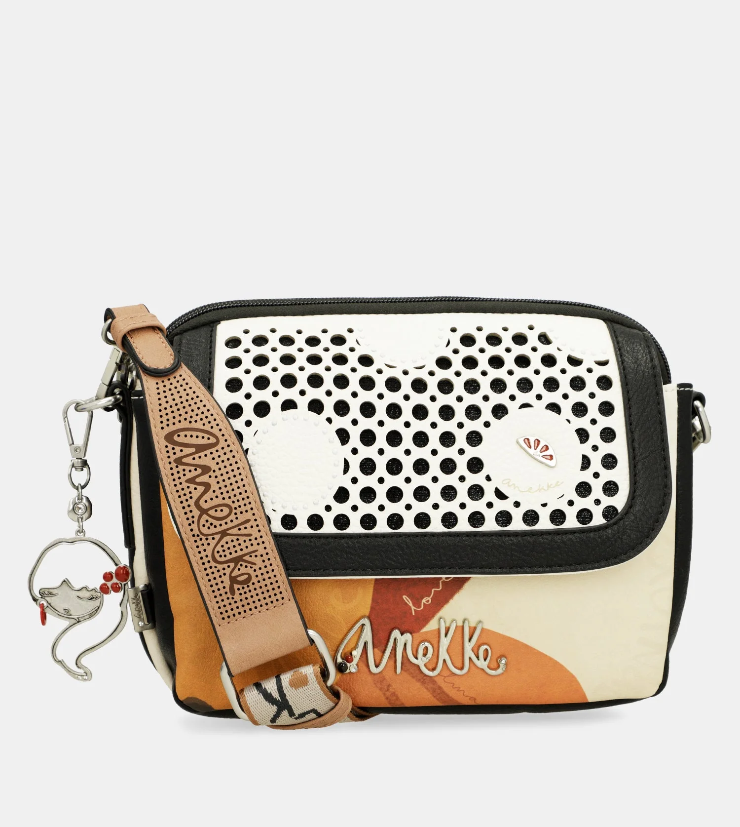 Oval flap crossbody bag Alma - Image 8