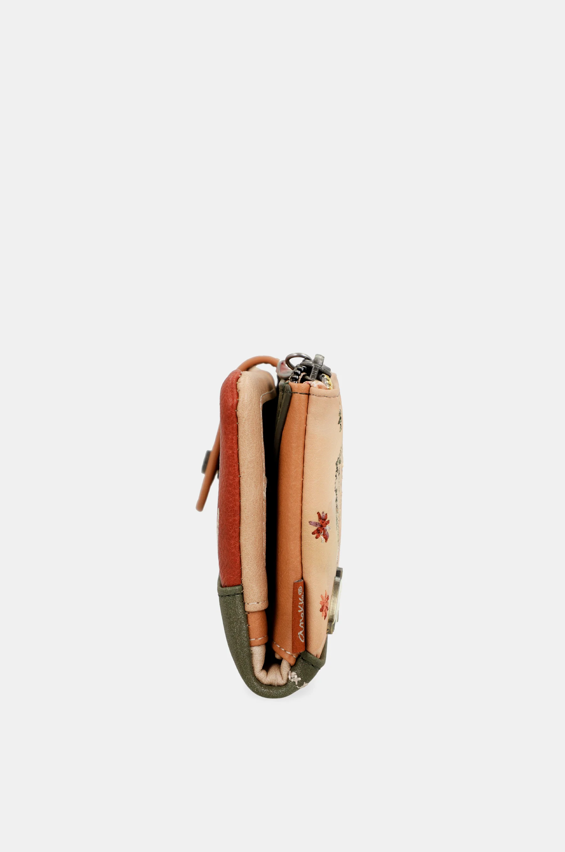 Peace & Love camel large RFID wallet - Image 4