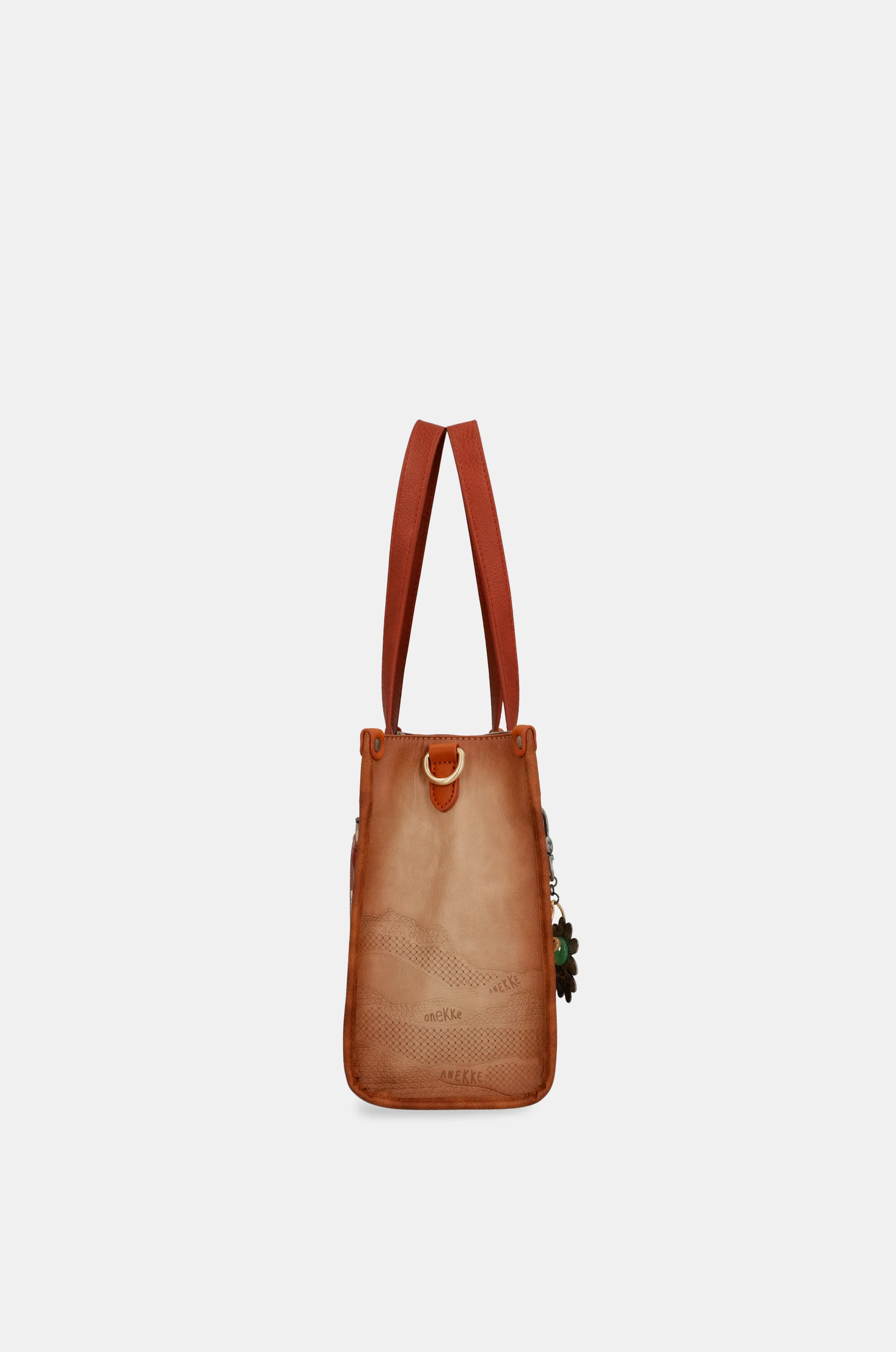 Peace & Love camel tote - Image 4