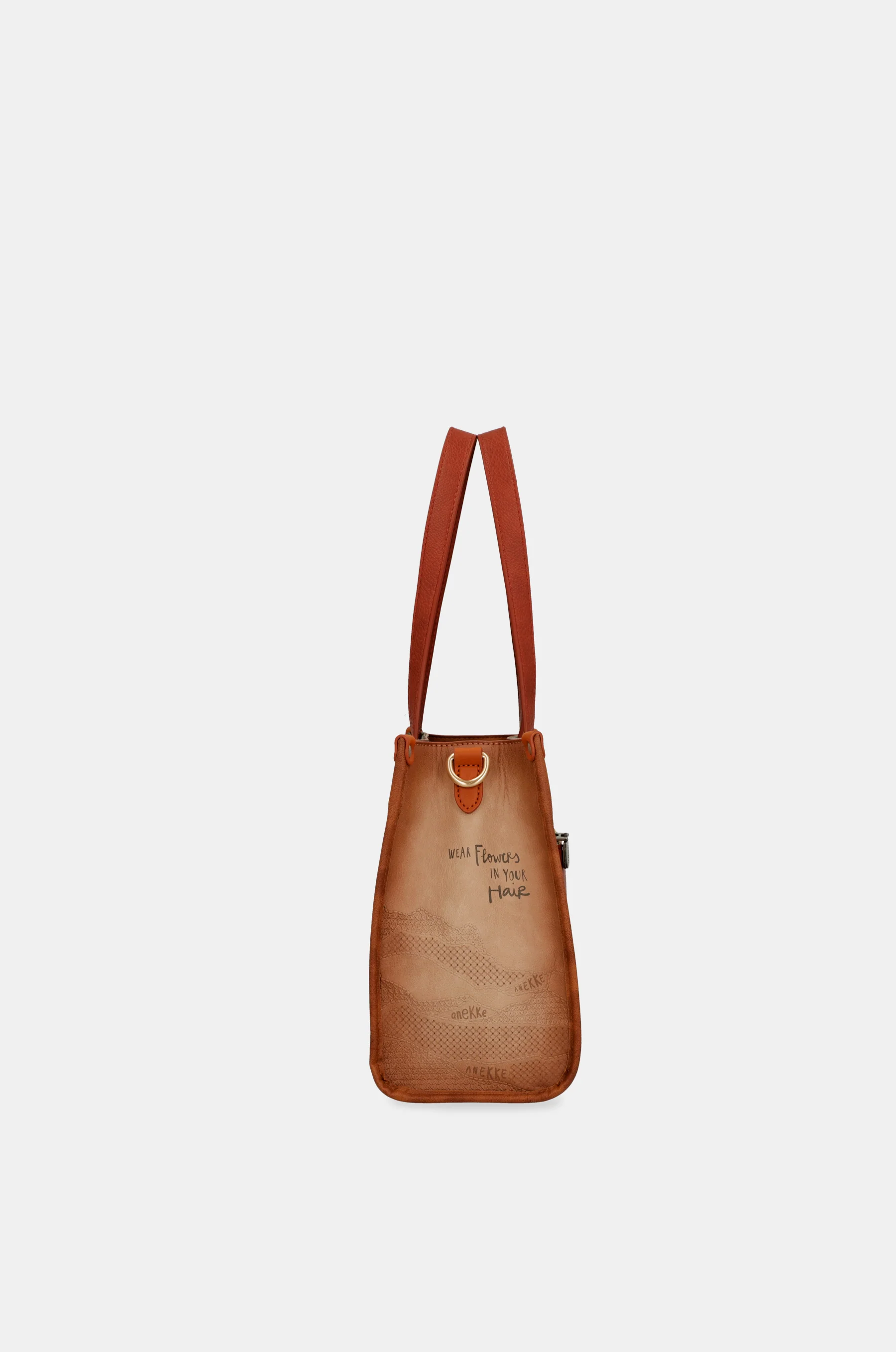 Peace & Love camel tote - Image 8