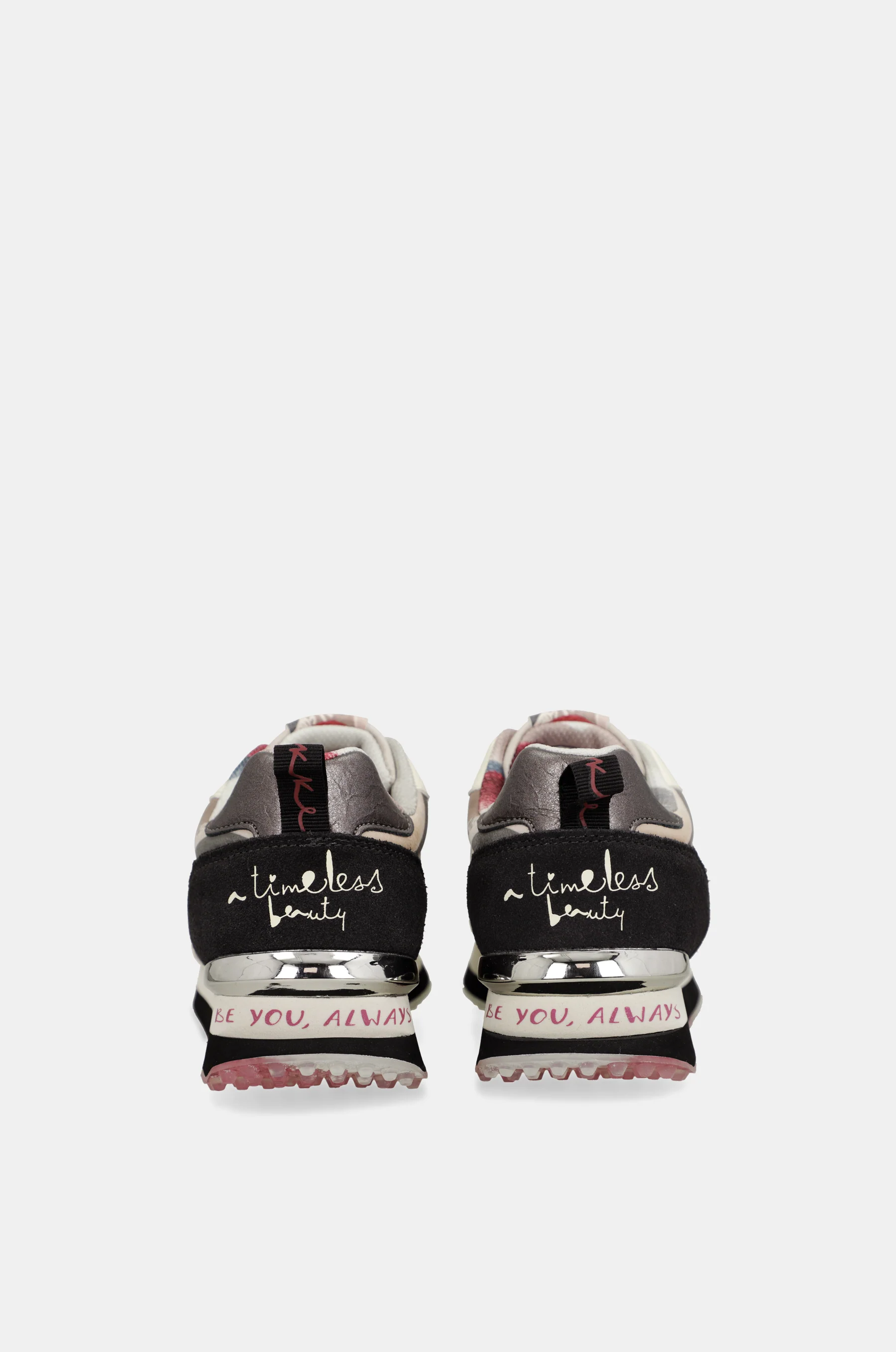 Pink and white sneakers - Image 5