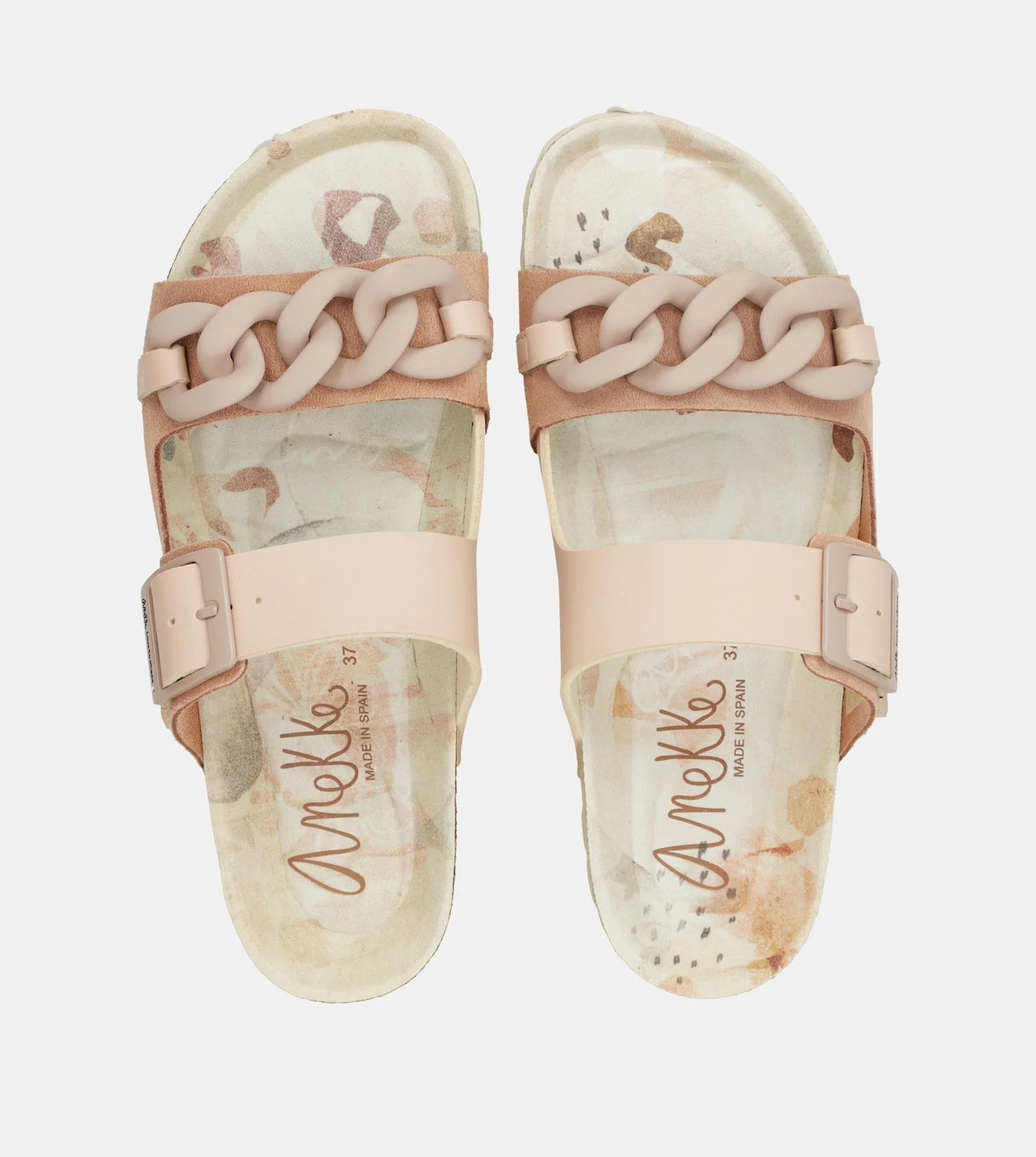 Pink chain-link bio sandals - Image 5