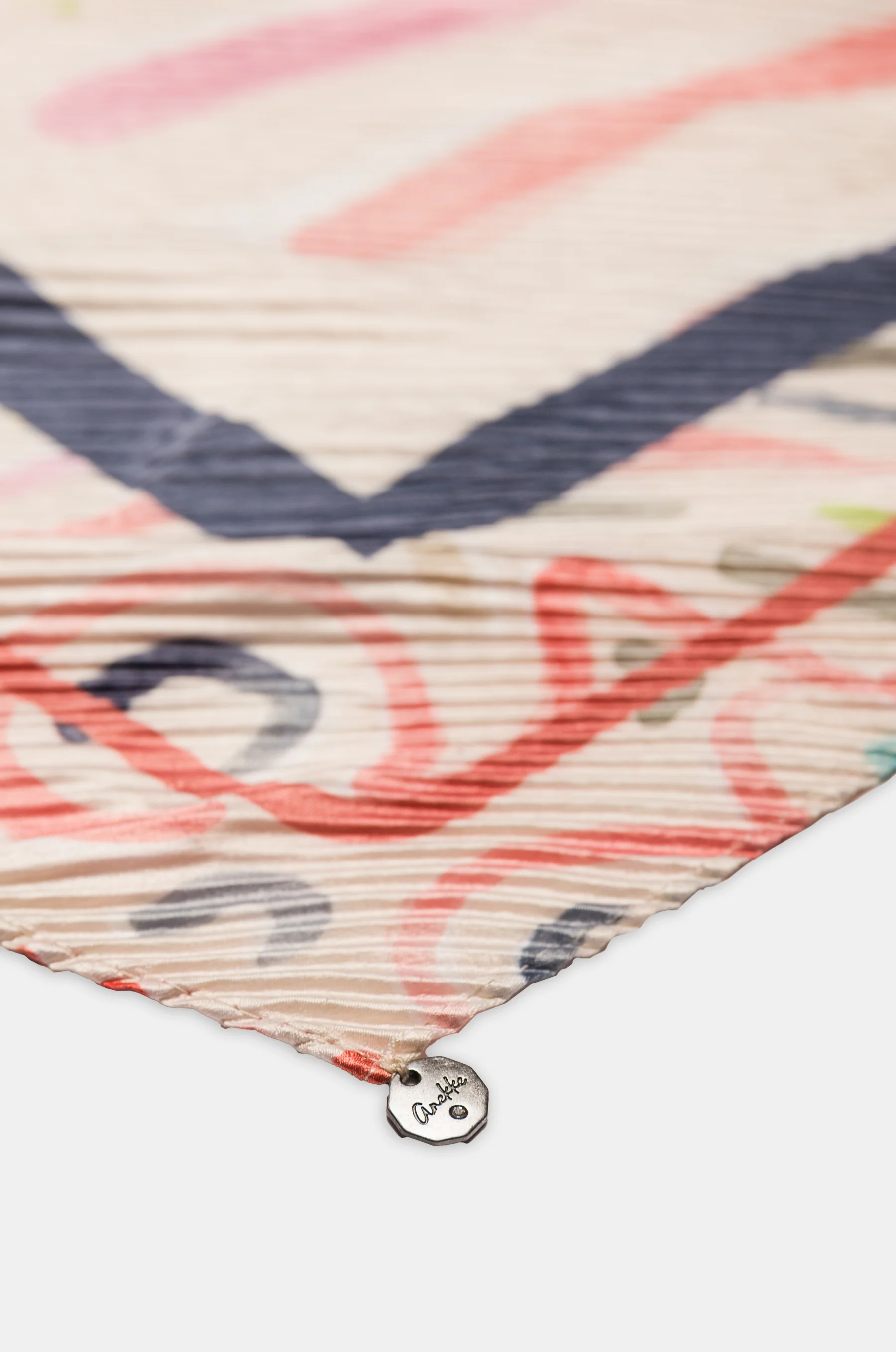 Pleated scarf Olympia - Image 4