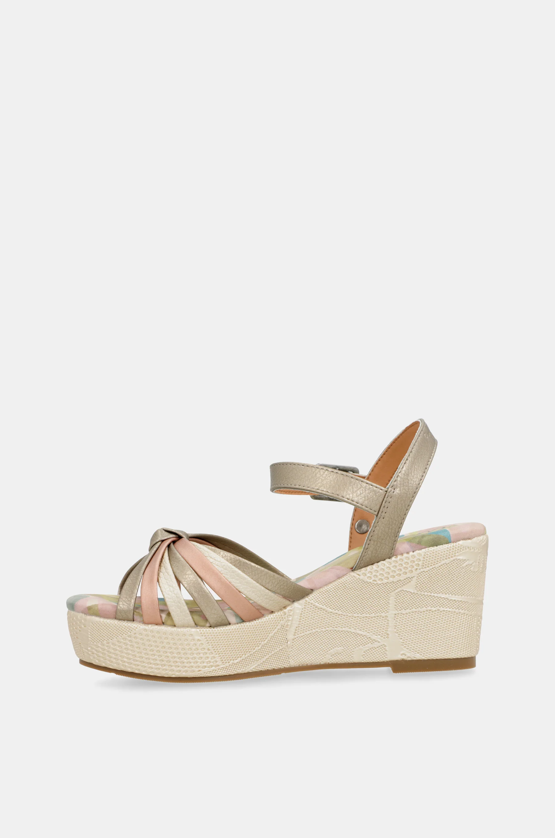 Printed Bloom crossover sandals - Image 4