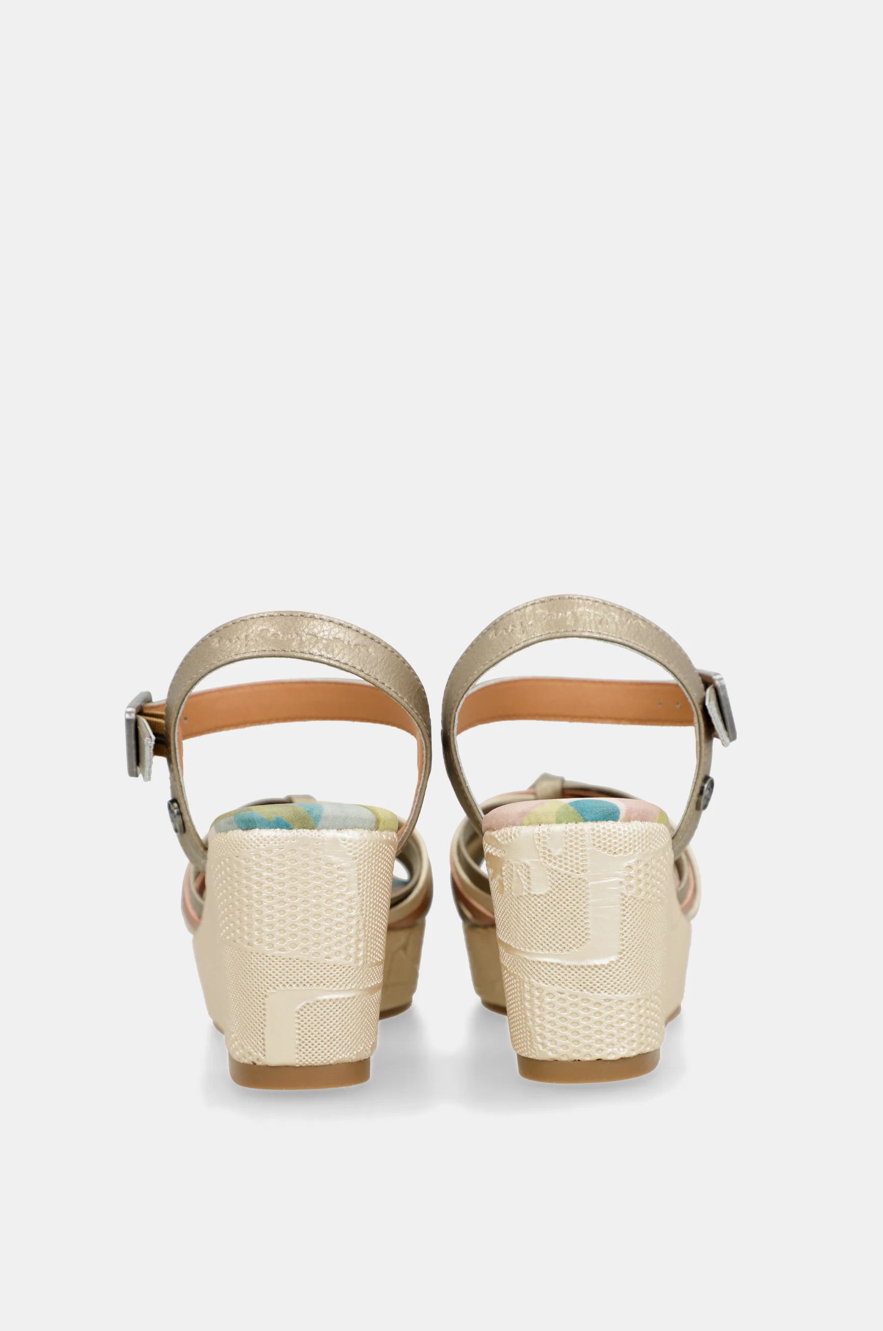Printed Bloom crossover sandals - Image 7