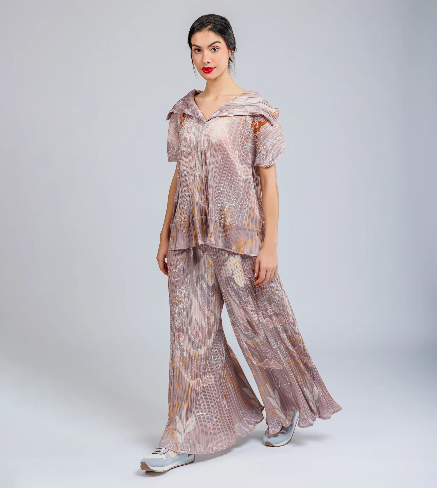 Printed fluid pants - Image 2