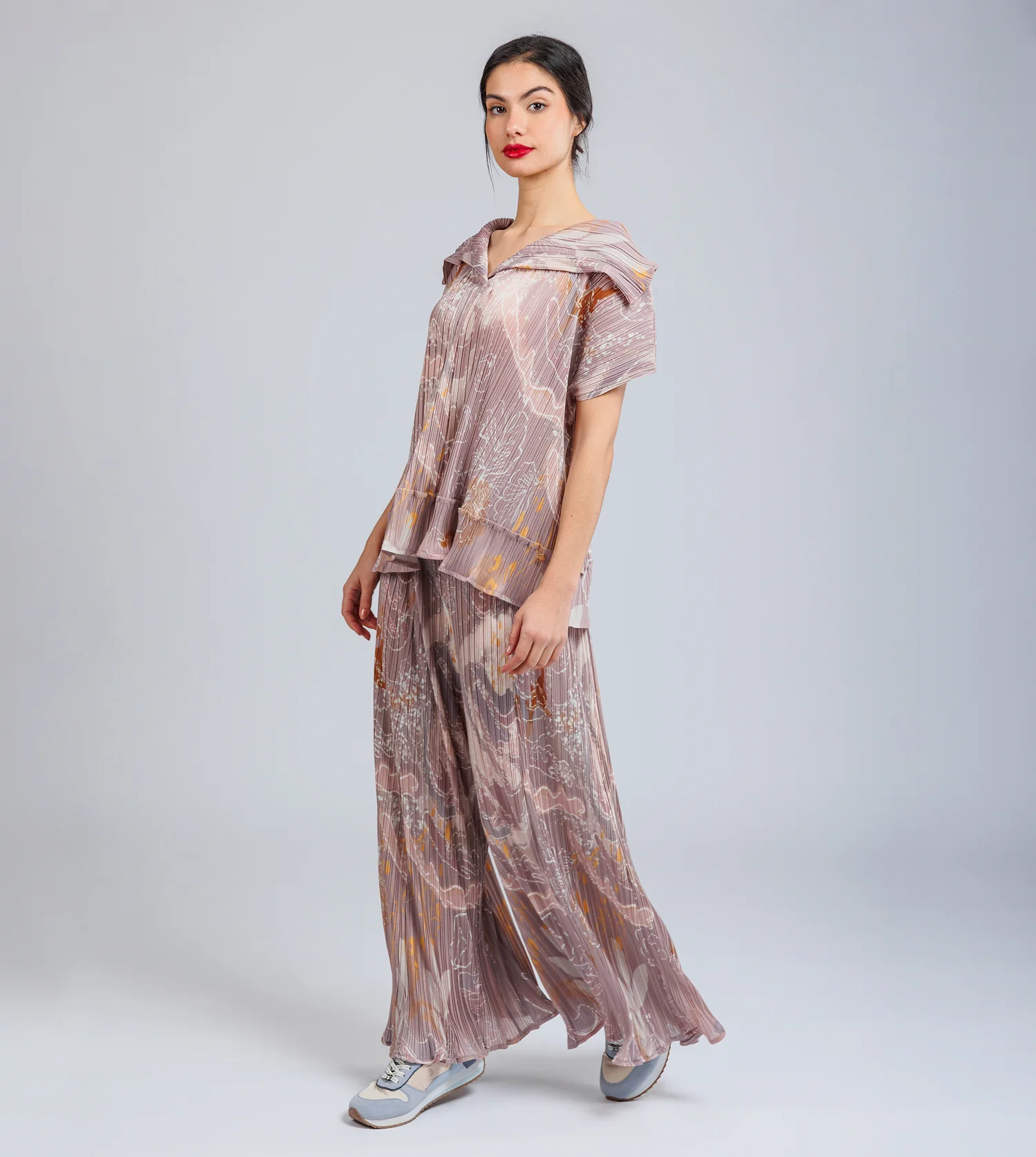 Printed fluid pants - Image 4