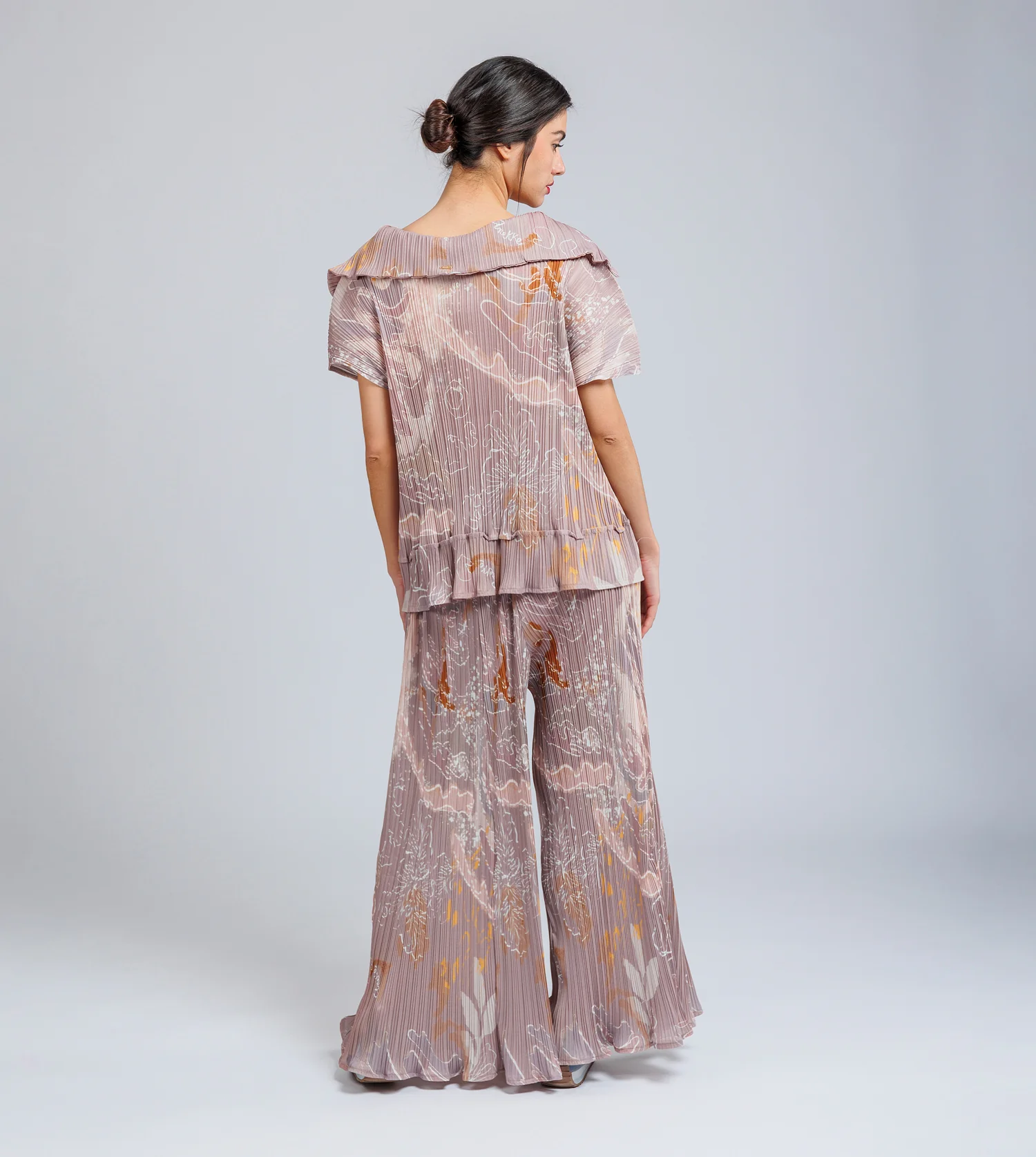 Printed fluid pants - Image 6