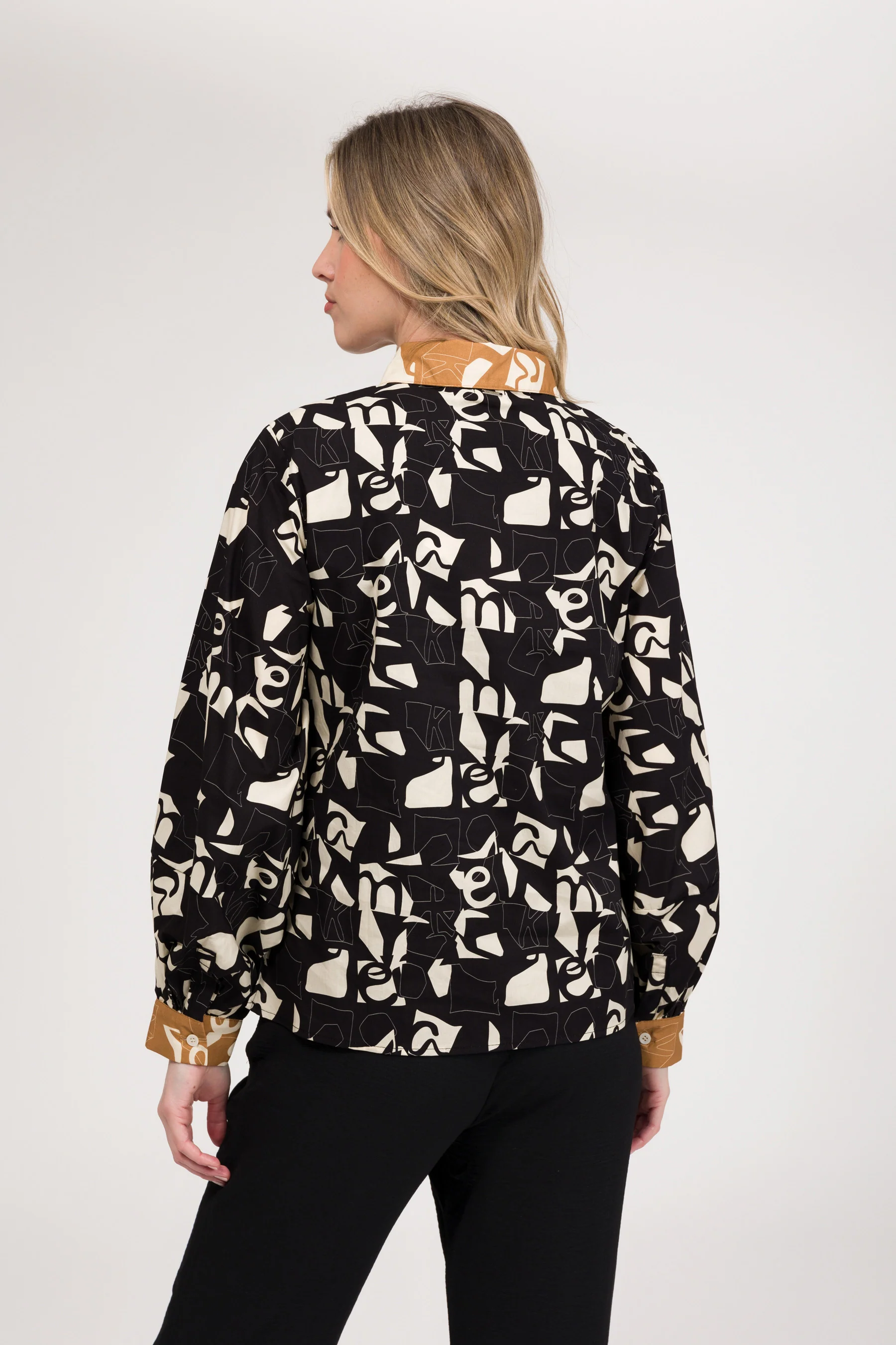 Printed long-sleeve shirt Bloom - Image 4