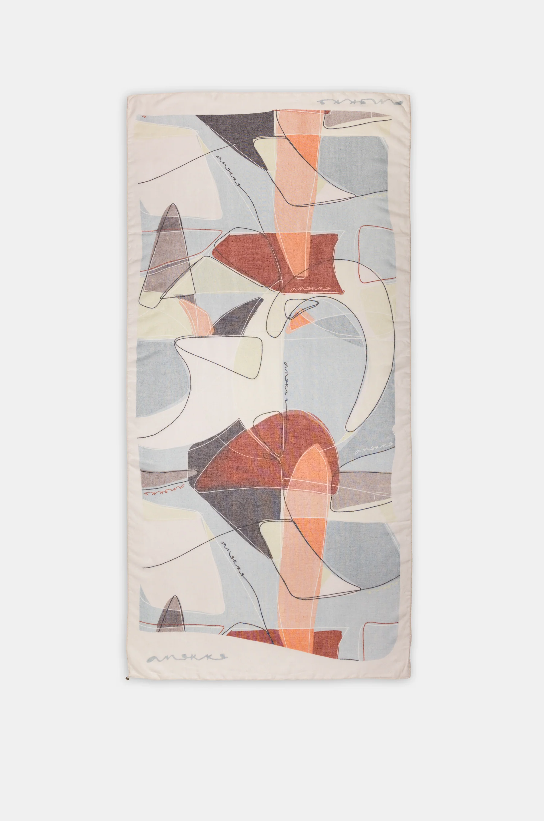 Printed scarf Eikon