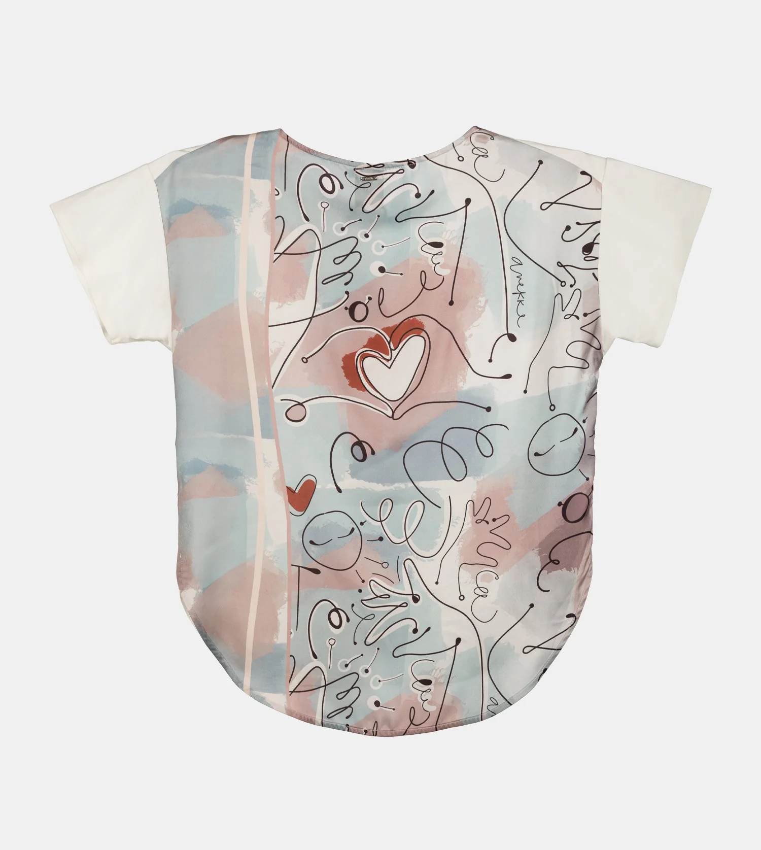 Printed short-sleeve T-shirt Alma - Image 3