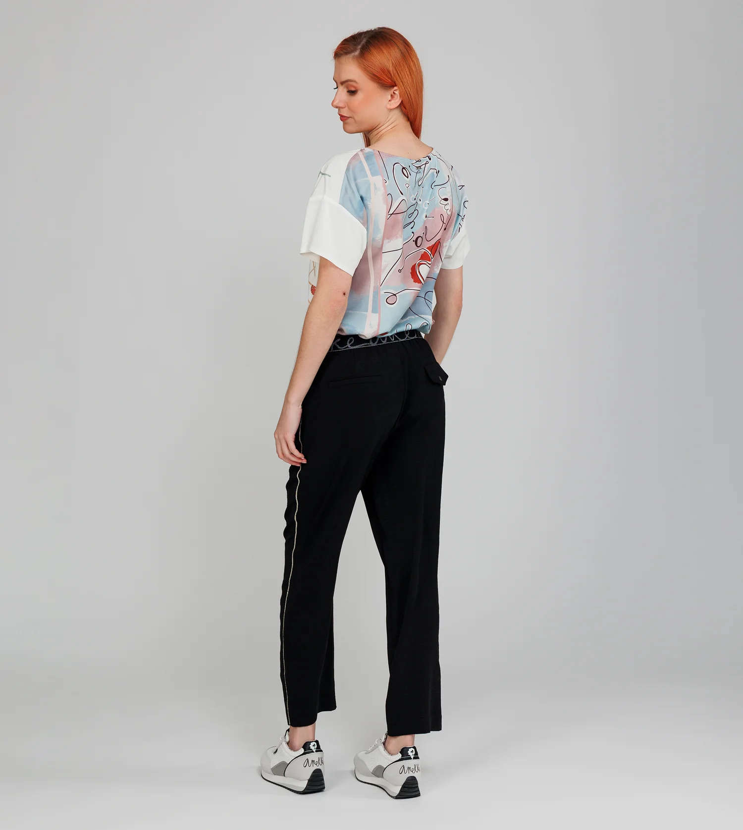 Printed short-sleeve T-shirt Alma - Image 4
