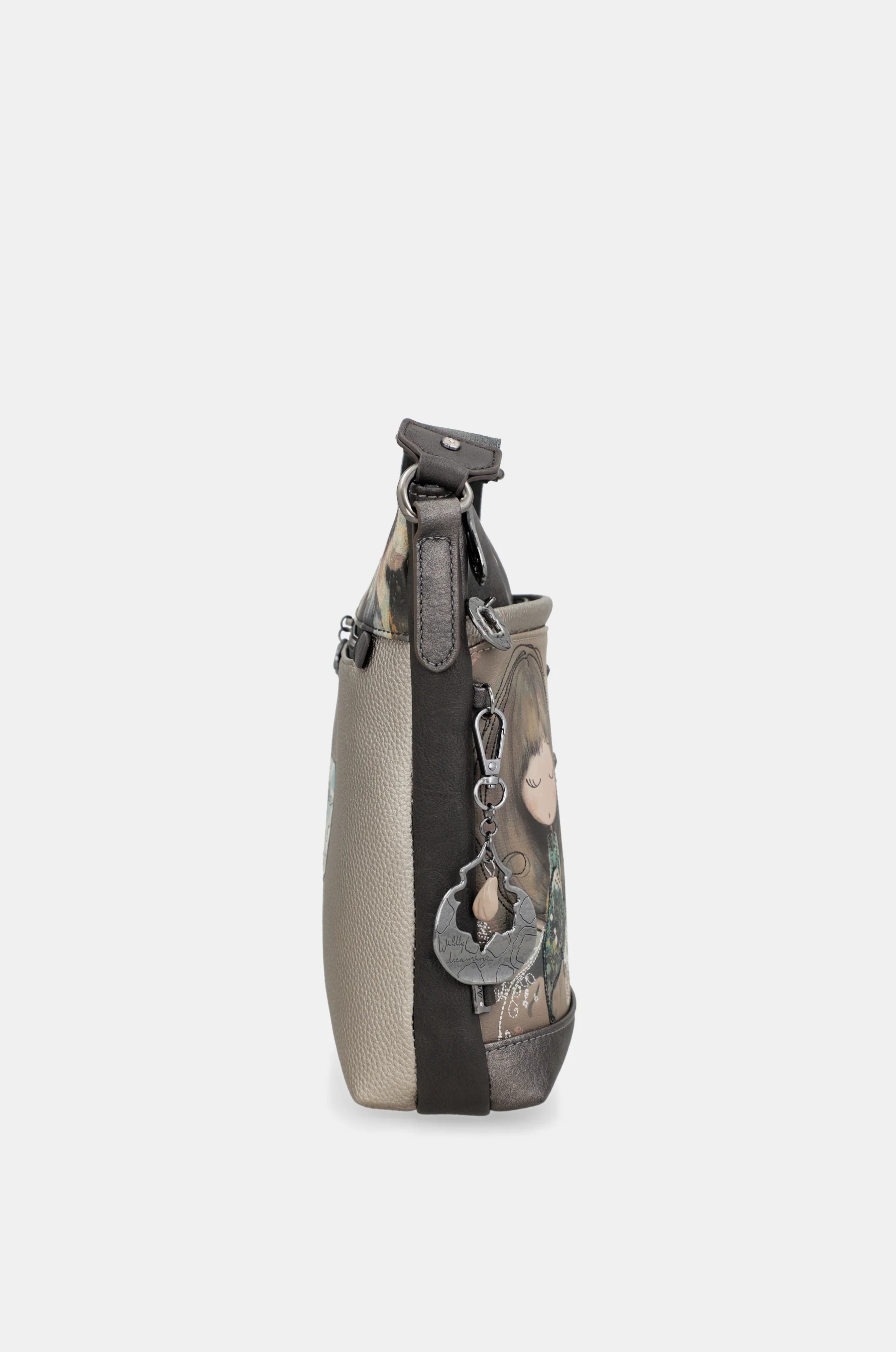 Real crossbody bag with front pocket - Image 4
