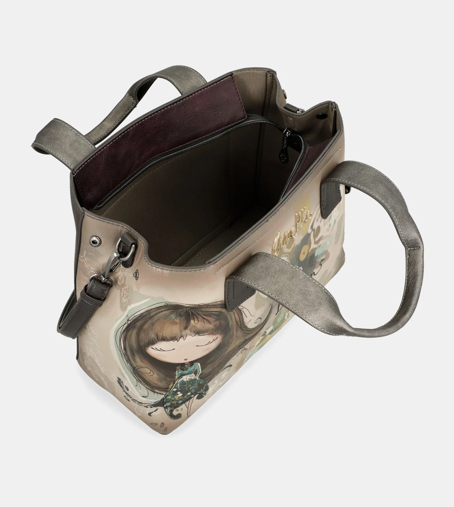 Real handbag with shoulder strap - Image 7