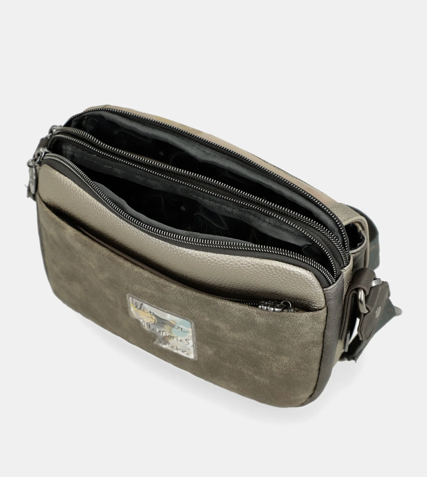 Real oval flap crossbody bag - Image 10