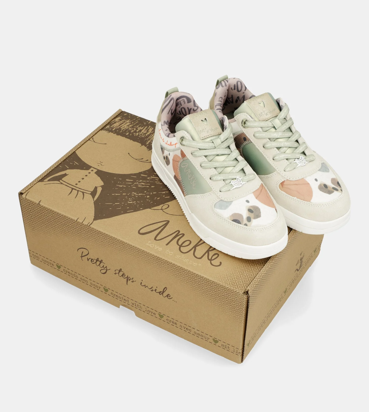 Retro green sneakers - Image 6