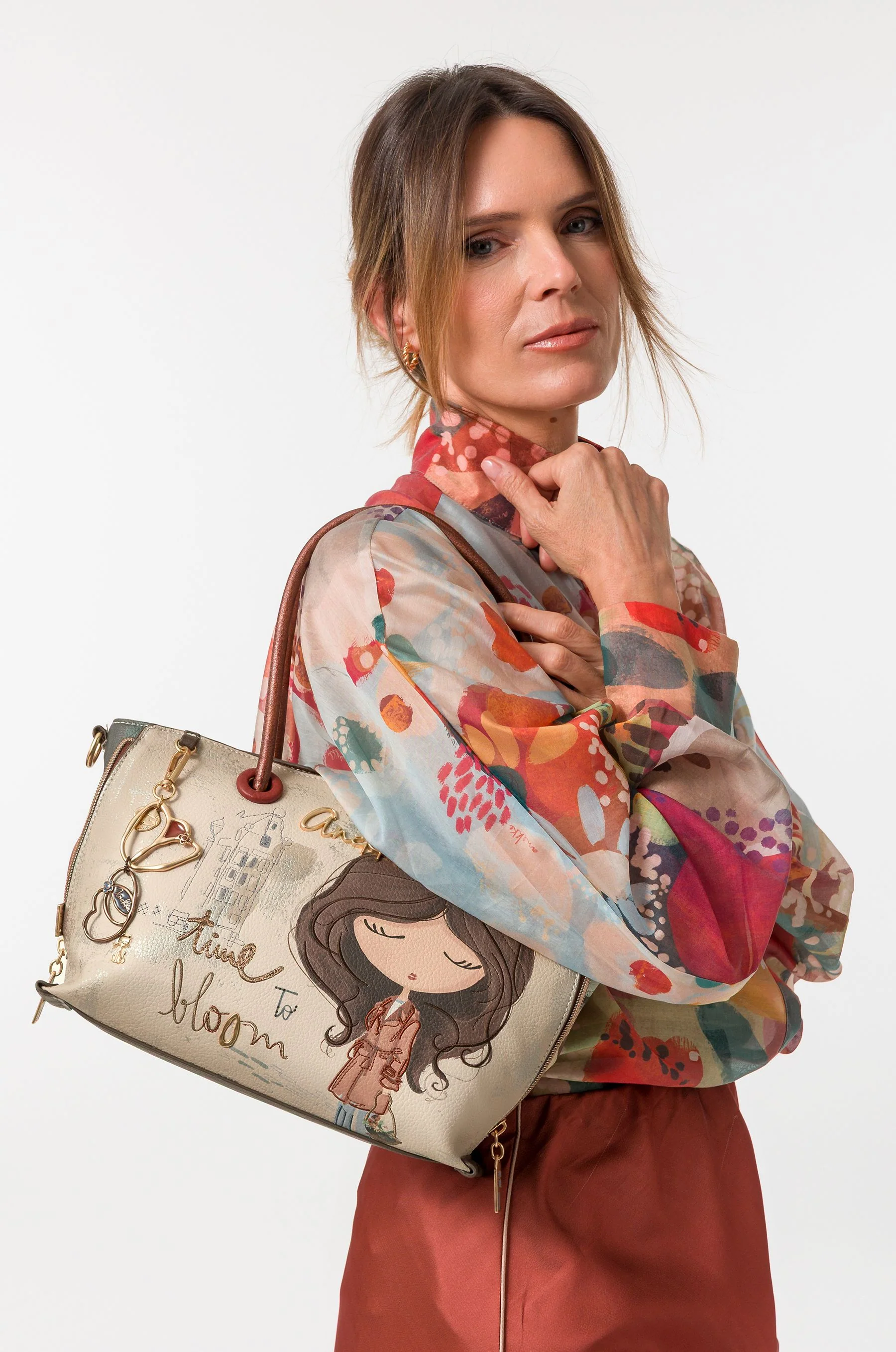 Short-handle bag and crossbody bag Tulip - Image 2