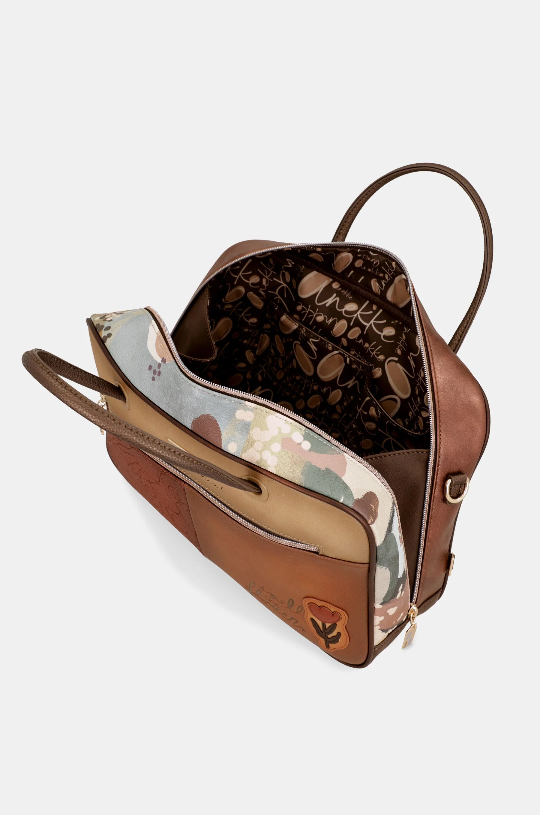 Square short-handle bag Tulip - Image 11