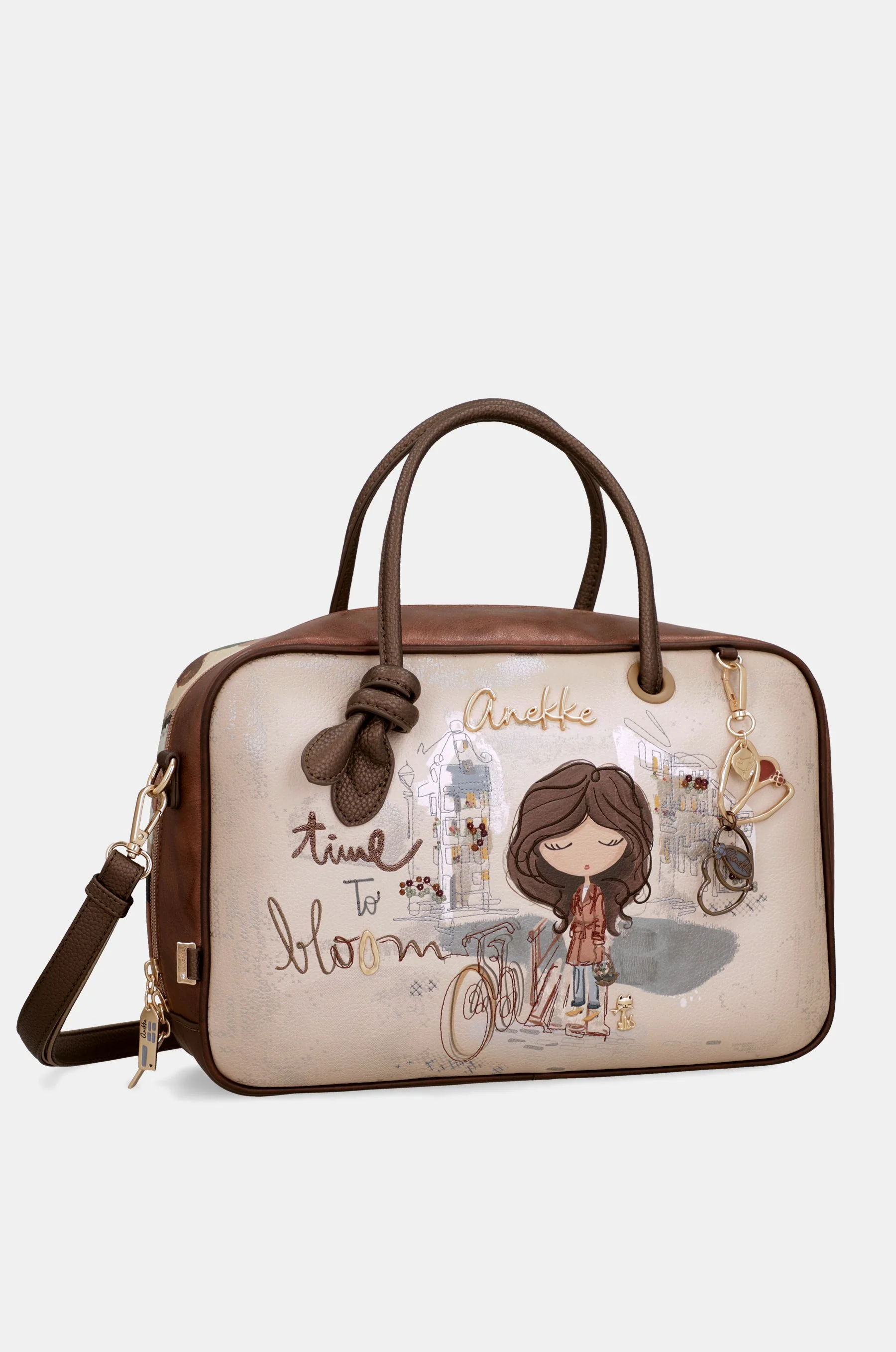 Square short-handle bag Tulip - Image 5