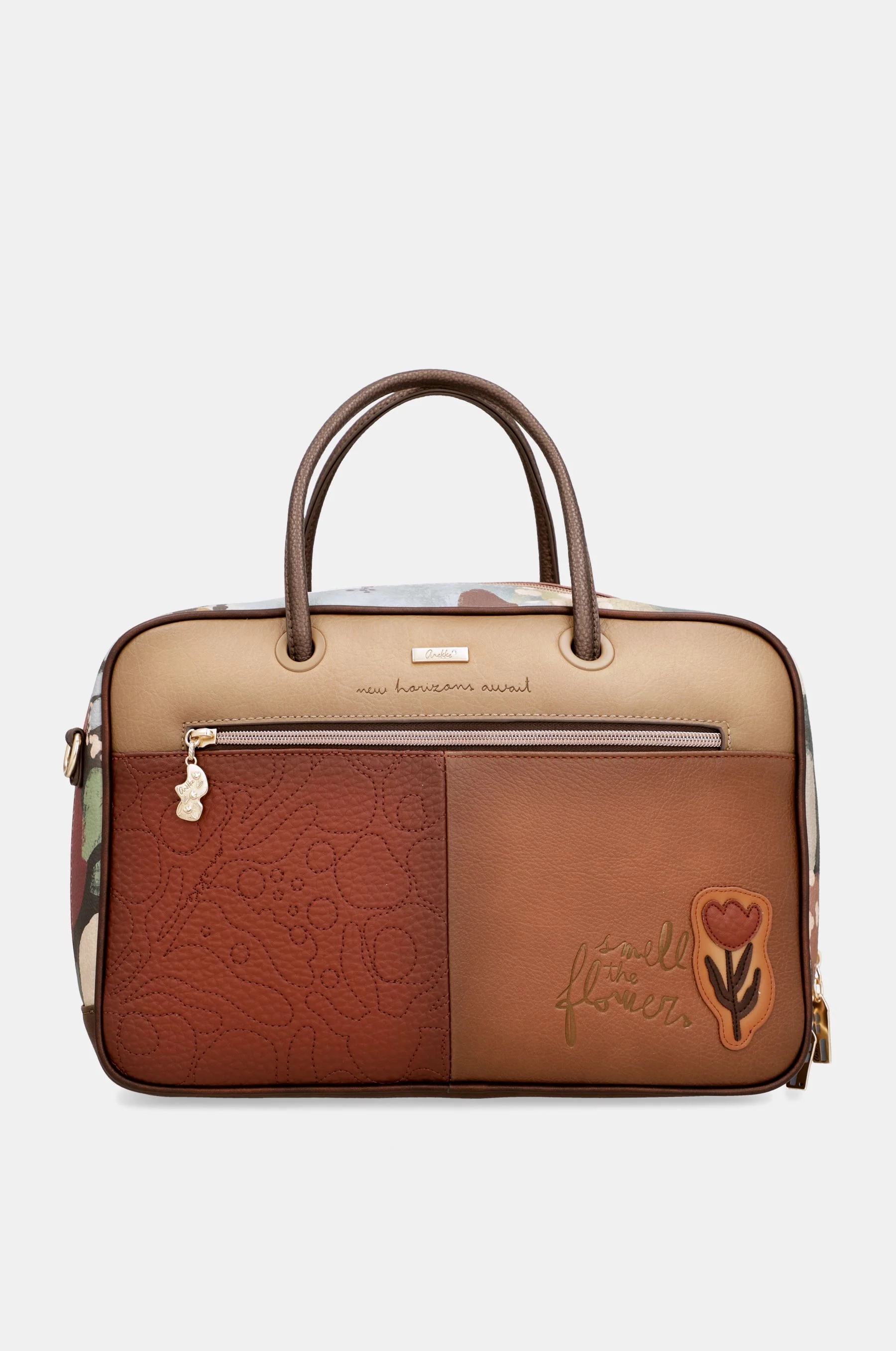 Square short-handle bag Tulip - Image 7