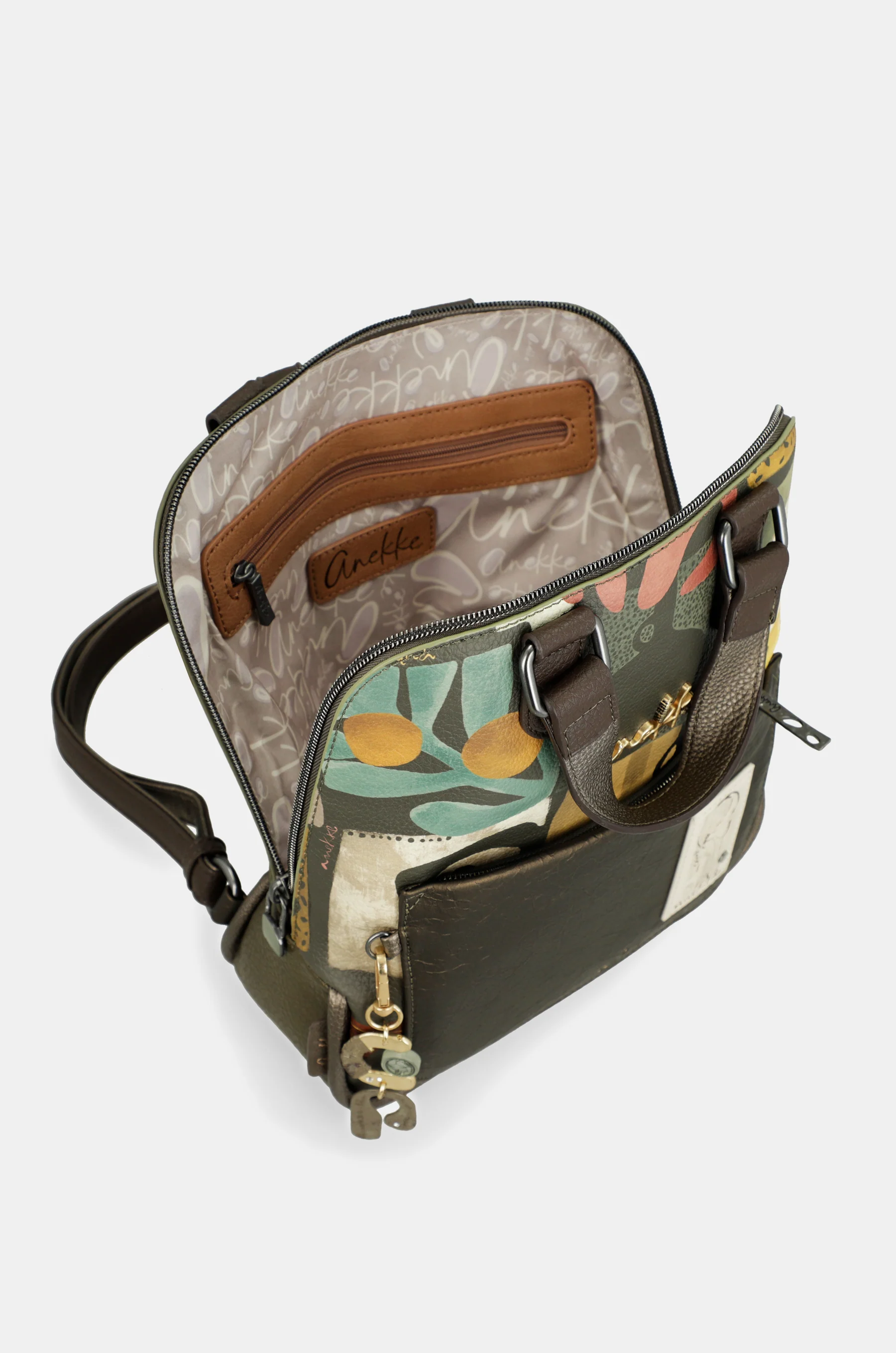 Short-handle printed backpack Amphora - Image 6