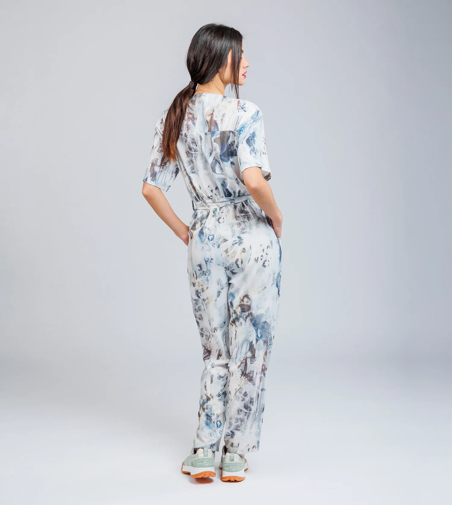 Short-sleeve jumpsuit Memories - Image 5
