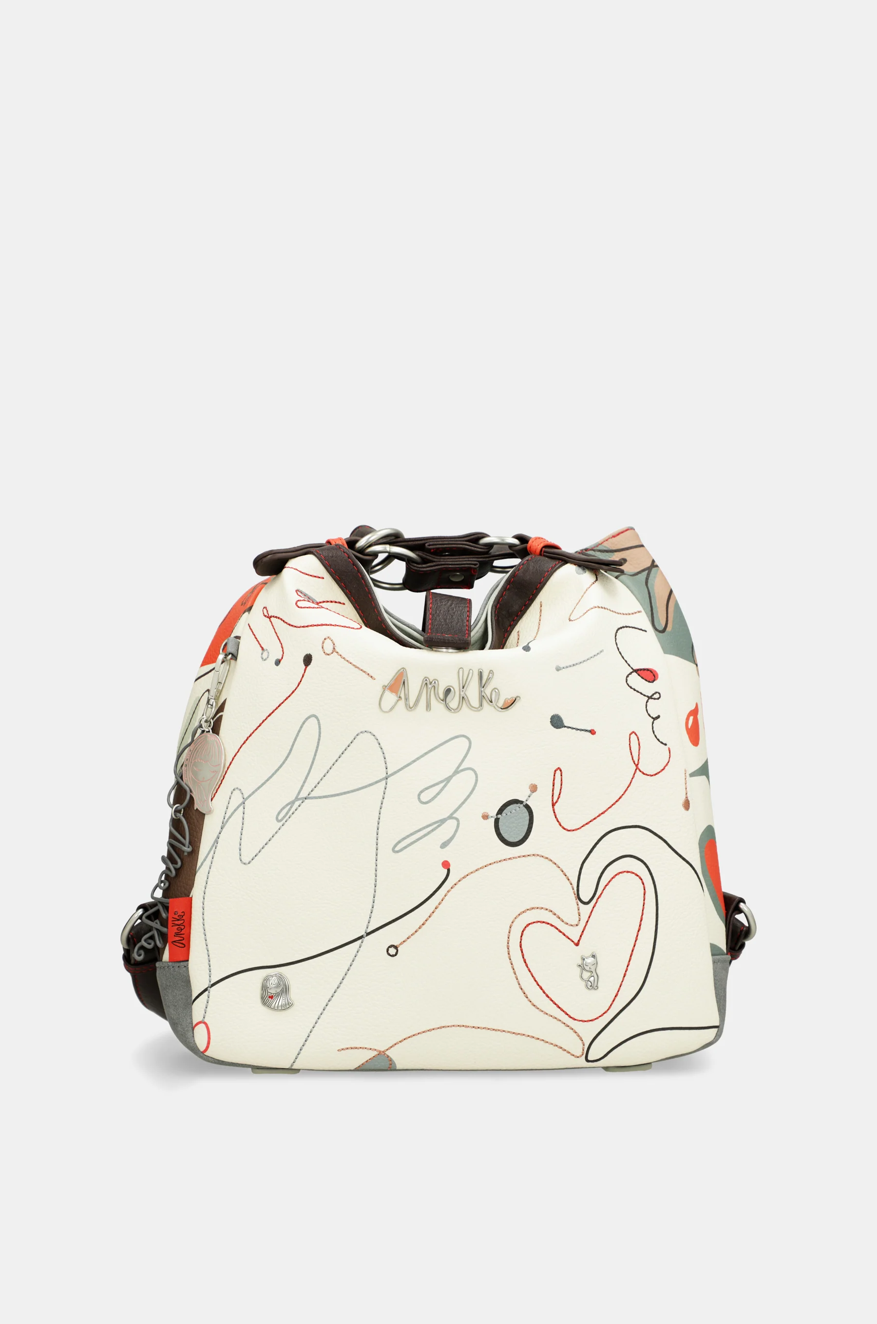 Convertible shoulder bag into backpack Alma - Image 8