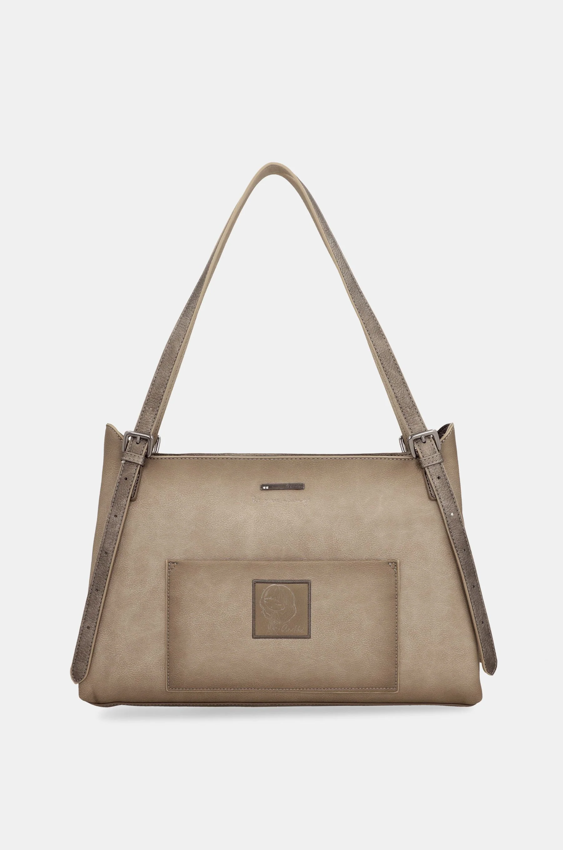 Shoulder bag Taupe - Image 3