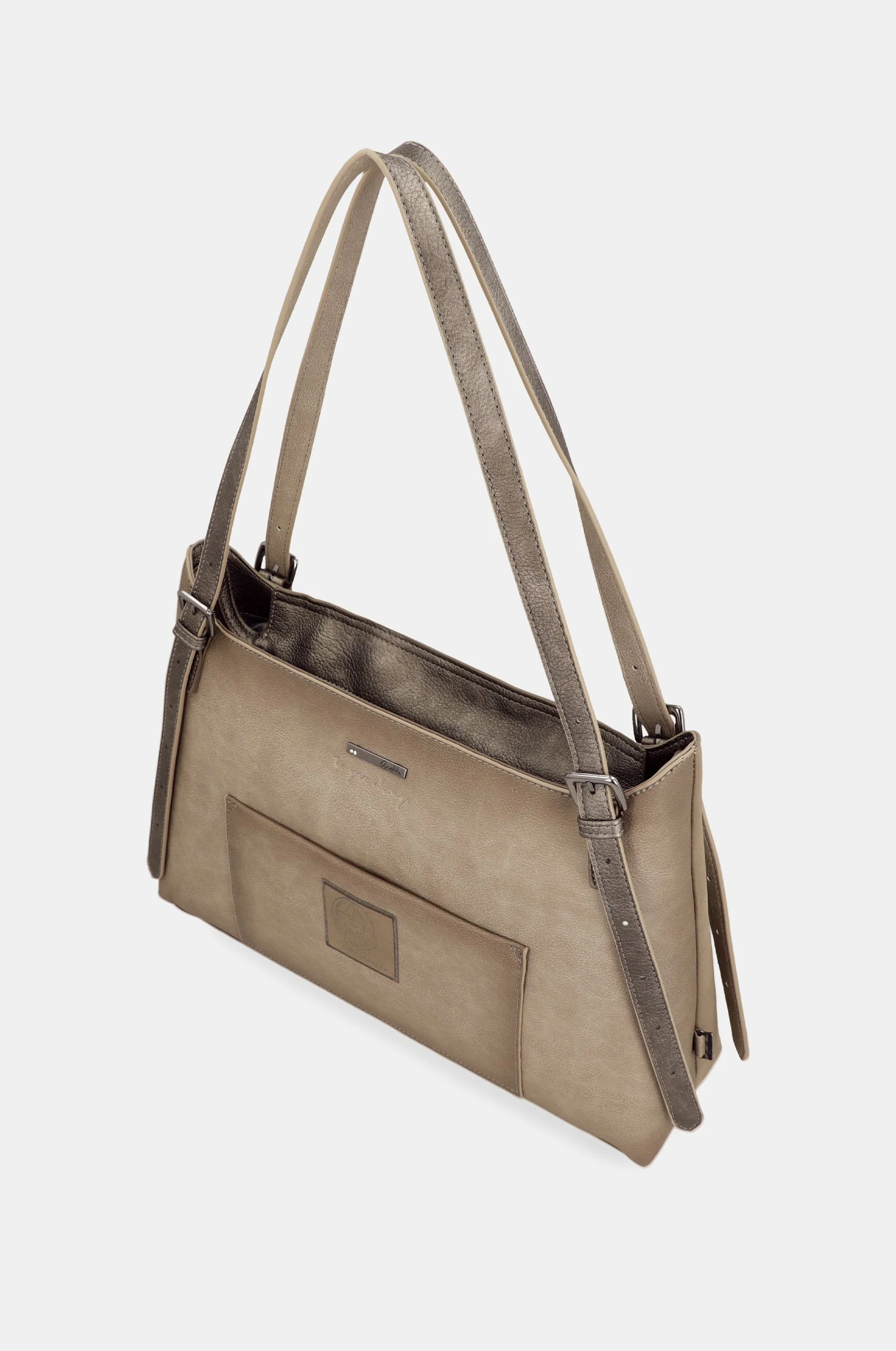 Shoulder bag Taupe - Image 5
