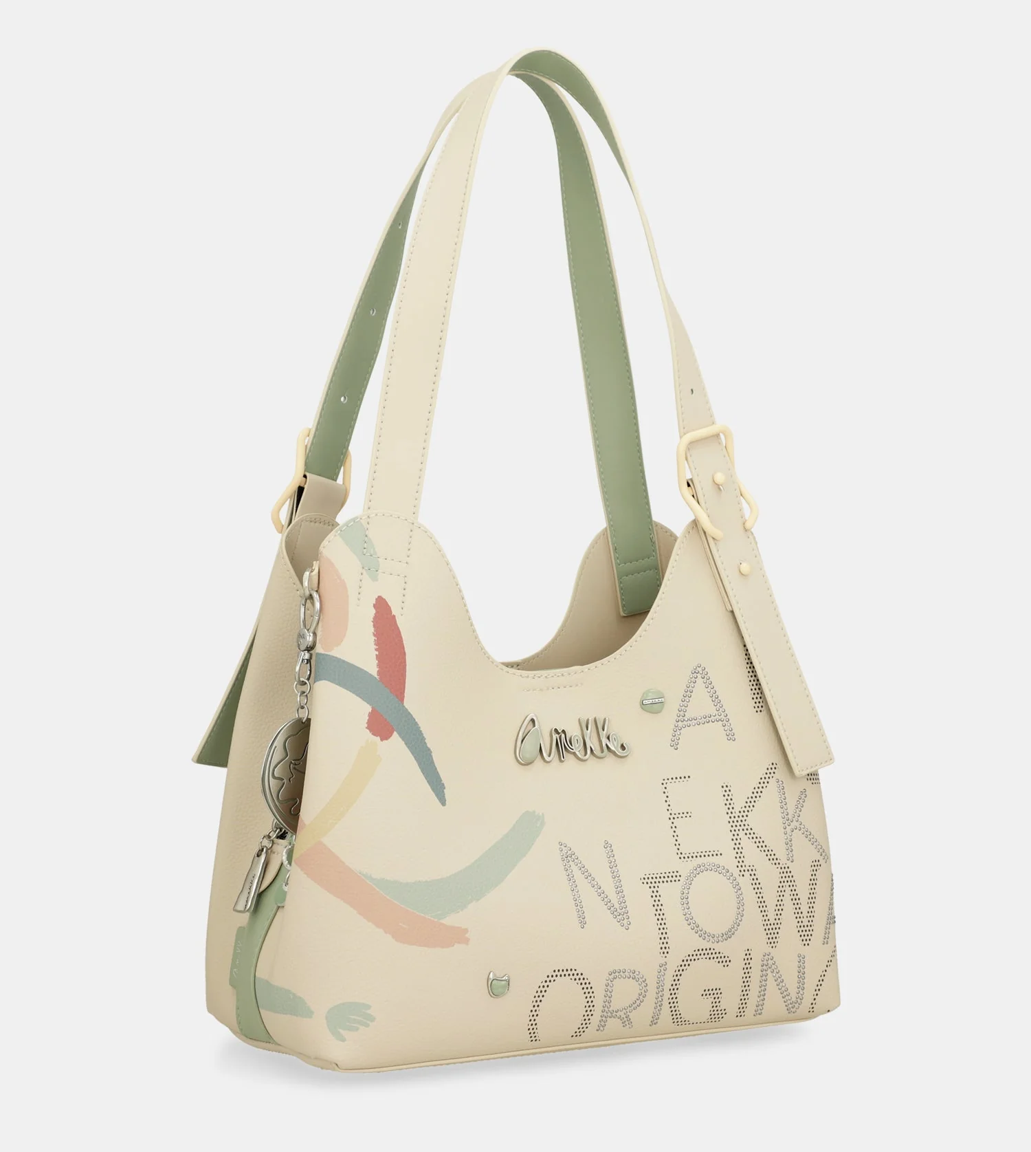 Shoulder bag with 2 handles Alma - Image 3