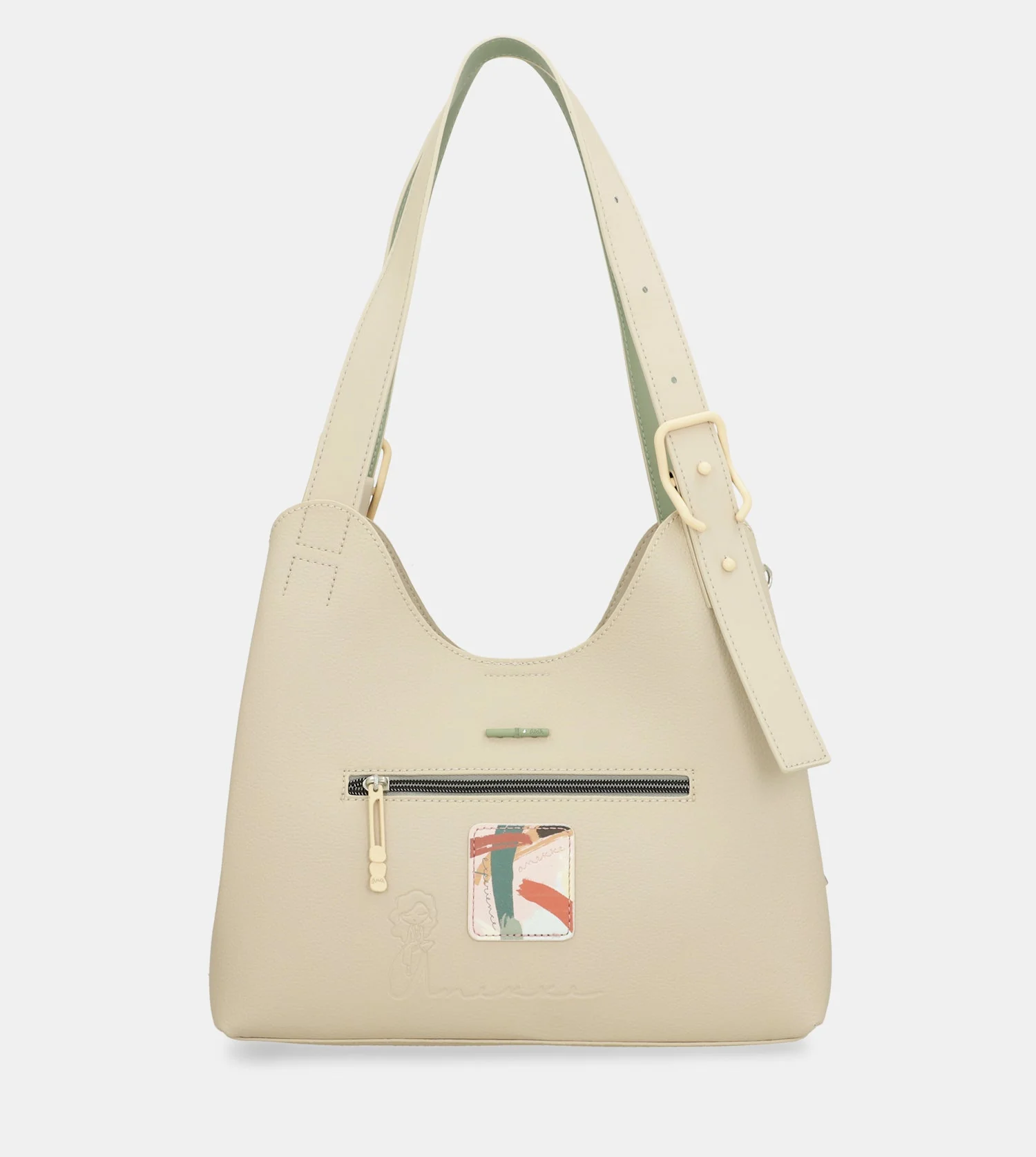 Shoulder bag with 2 handles Alma - Image 4