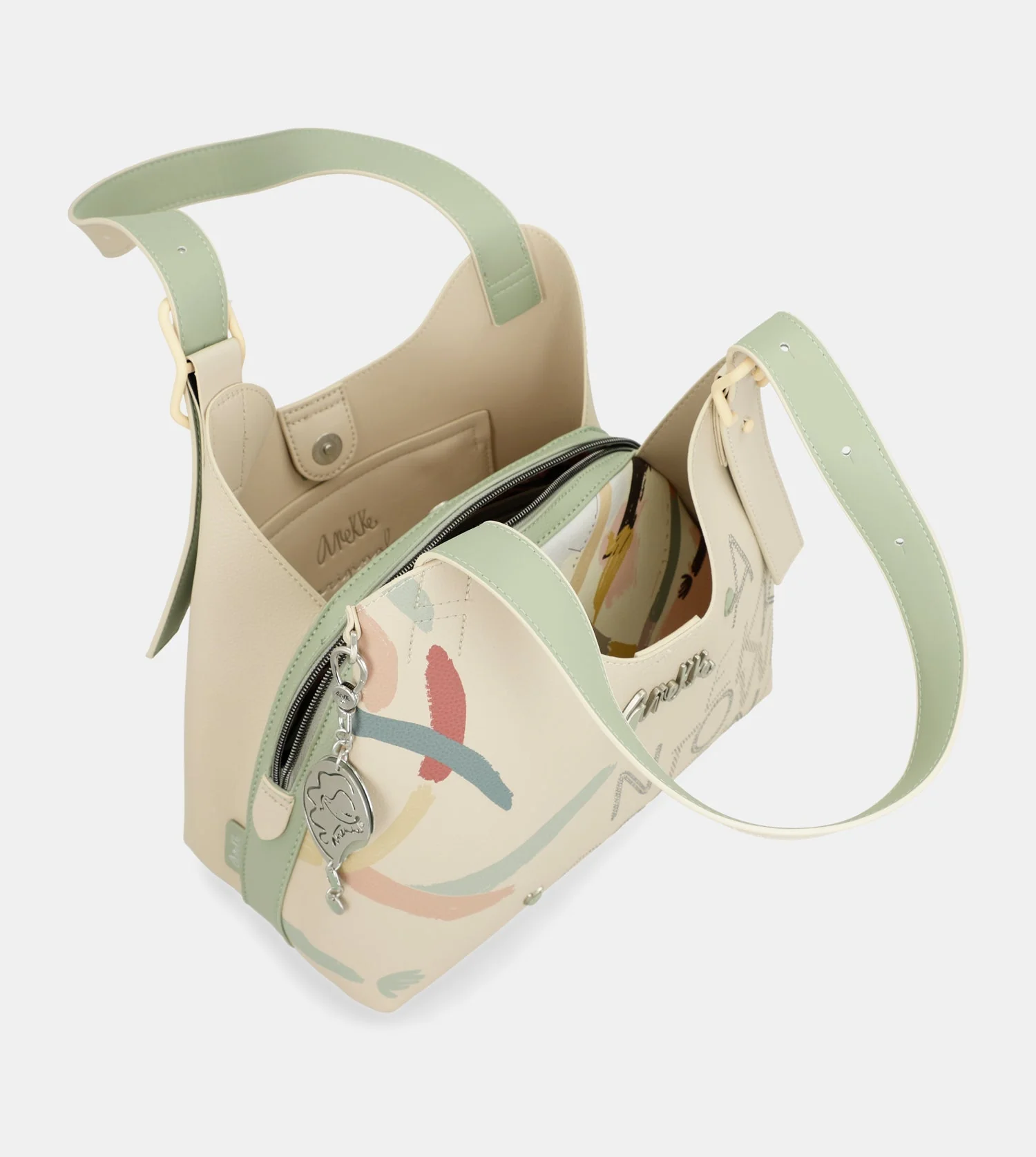 Shoulder bag with 2 handles Alma - Image 6