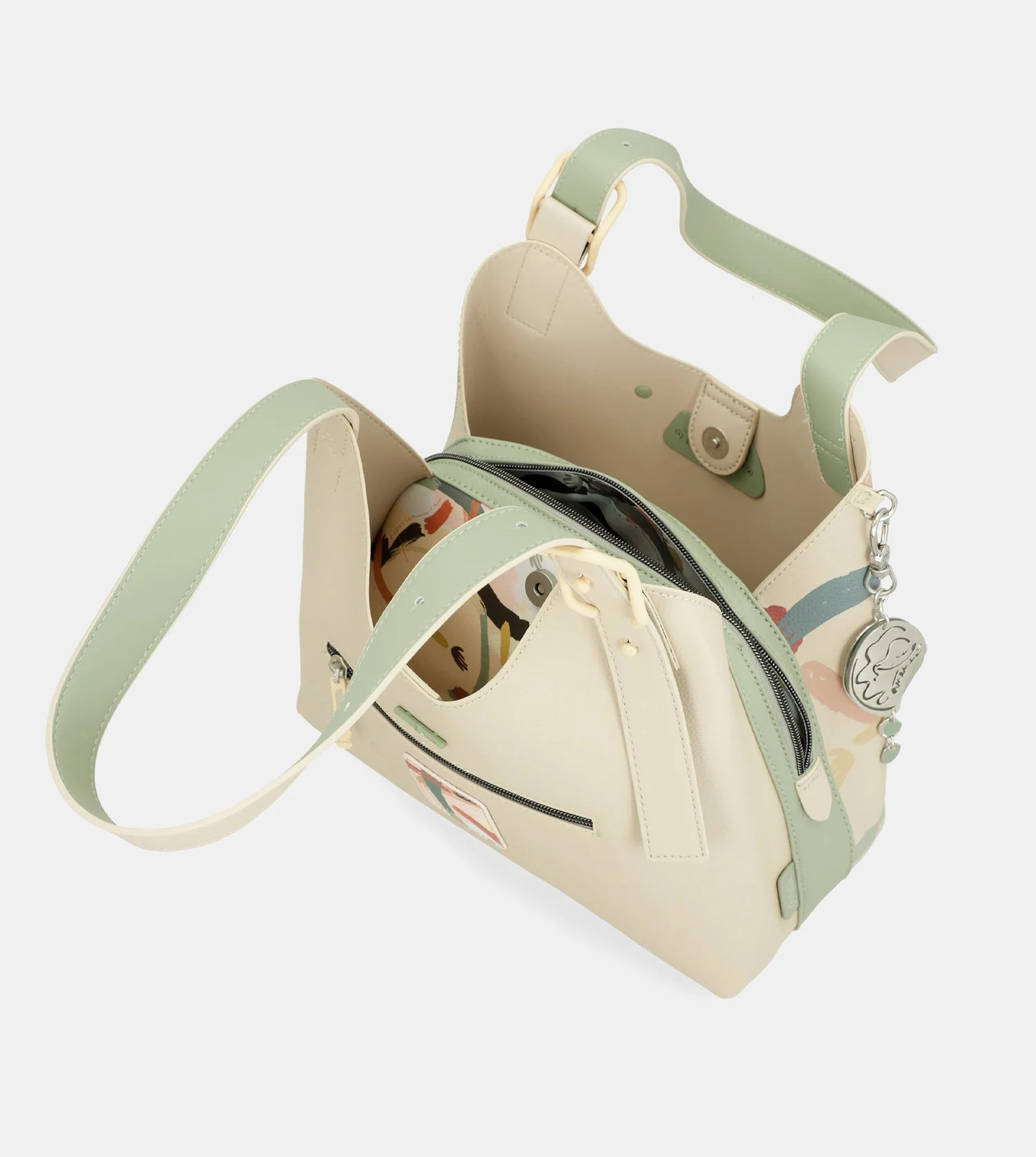 Shoulder bag with 2 handles Alma - Image 8