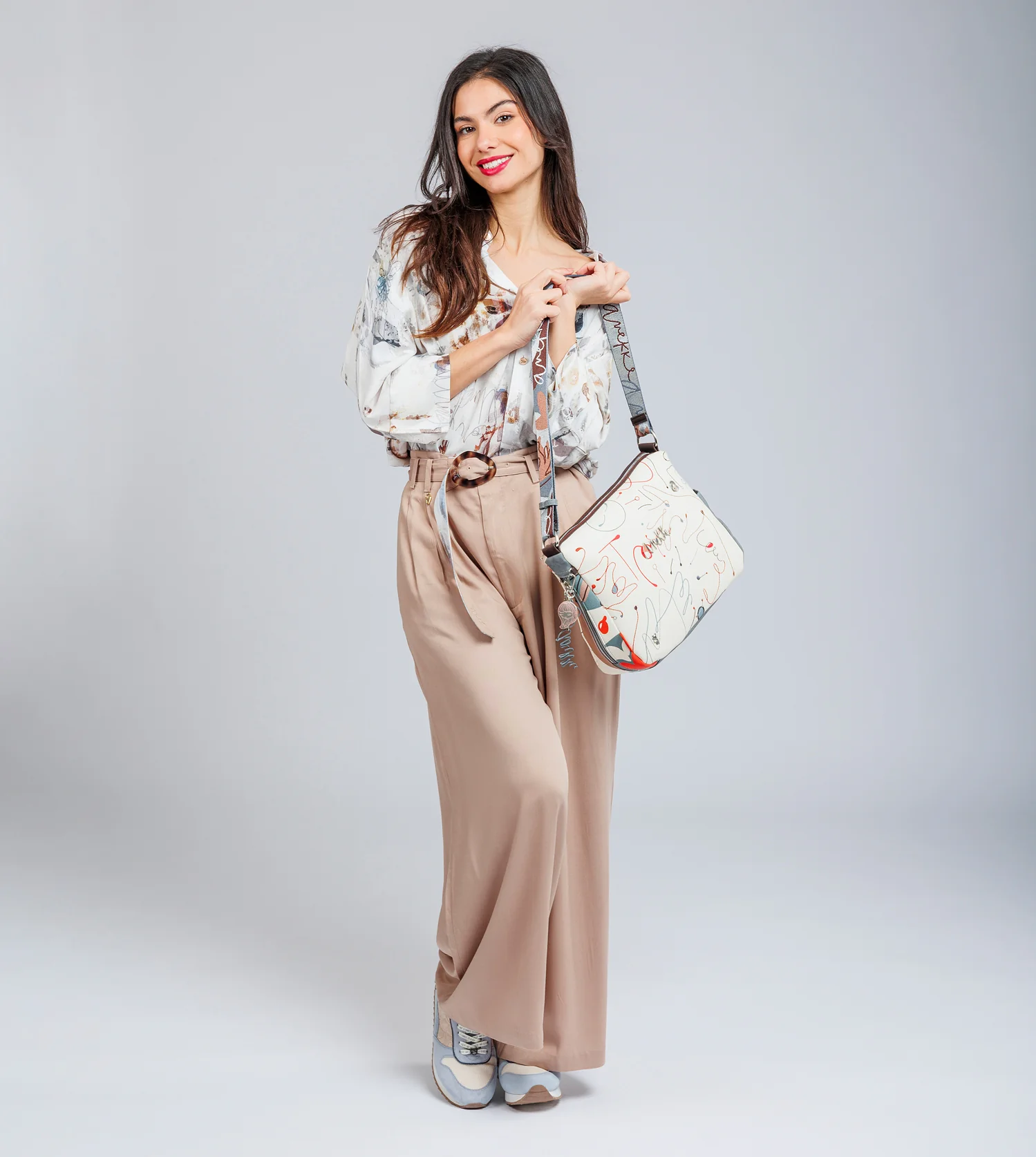 Zipper crossbody bag Alma - Image 2