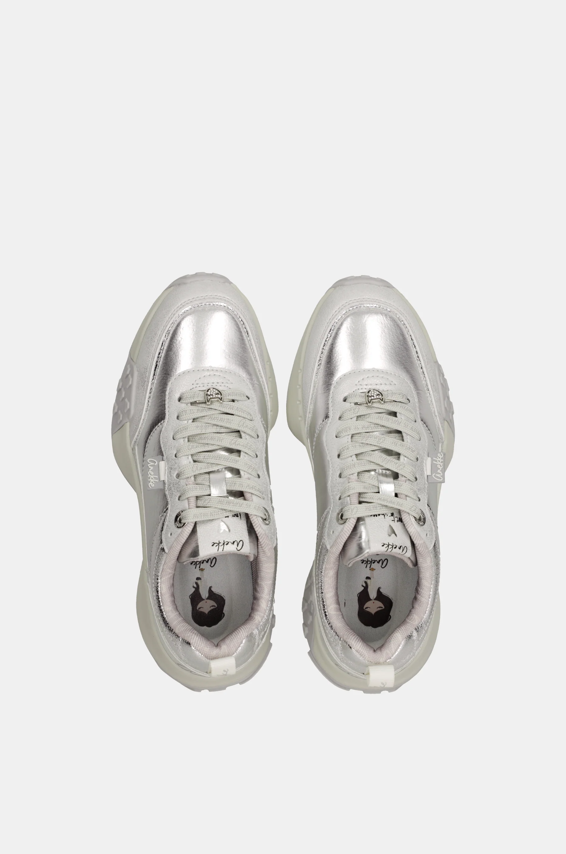 Silver sneakers - Image 8