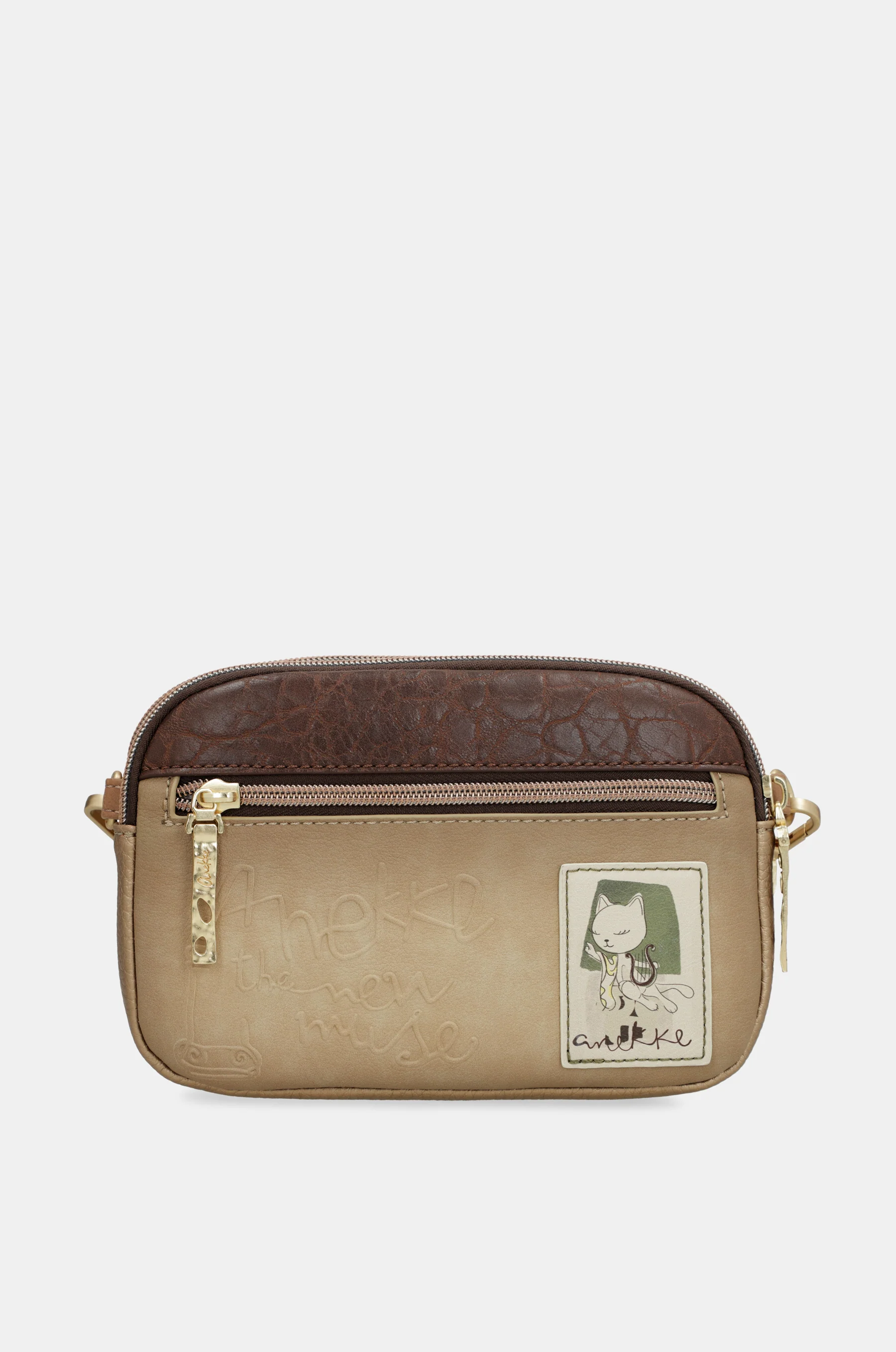 Small triple-compartment crossbody bag Muse - Image 3