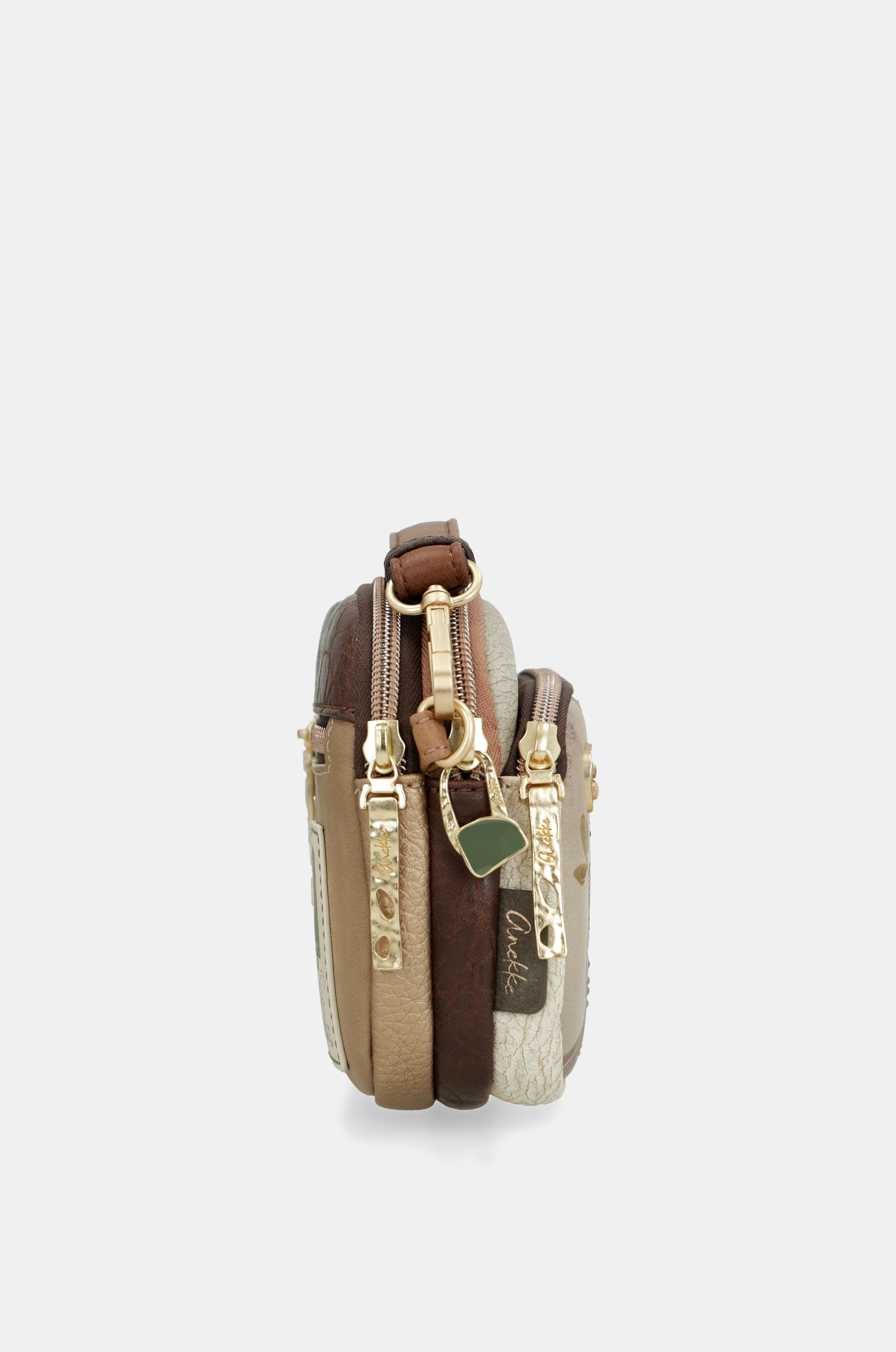Small triple-compartment crossbody bag Muse - Image 5