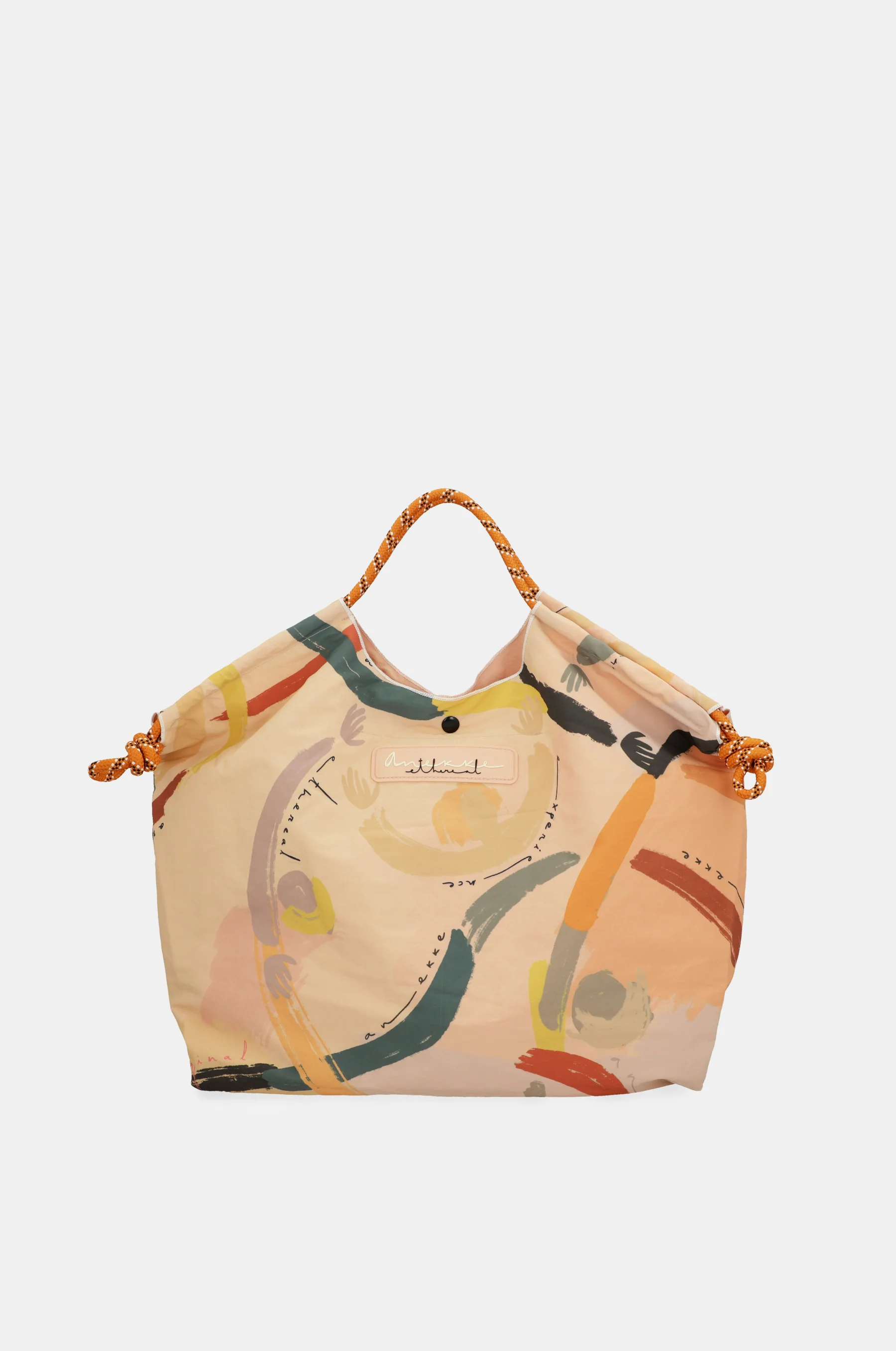 Smart printed beach bag - Image 3