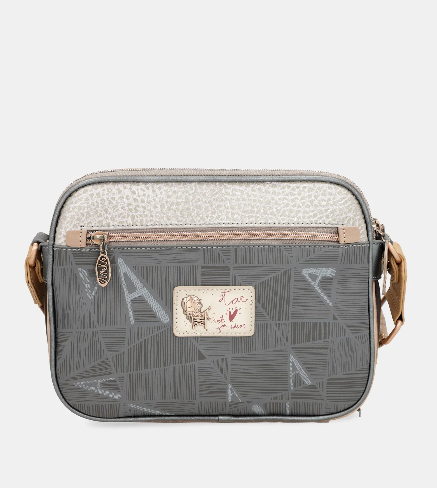 Stars 2-compartment crossbody bag - Image 2