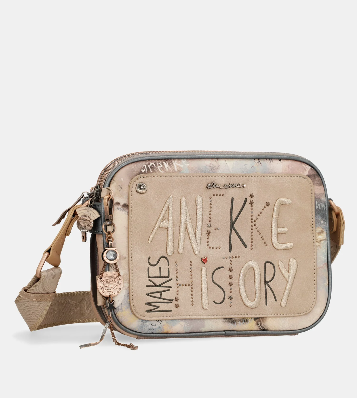 Stars 2-compartment crossbody bag - Image 5
