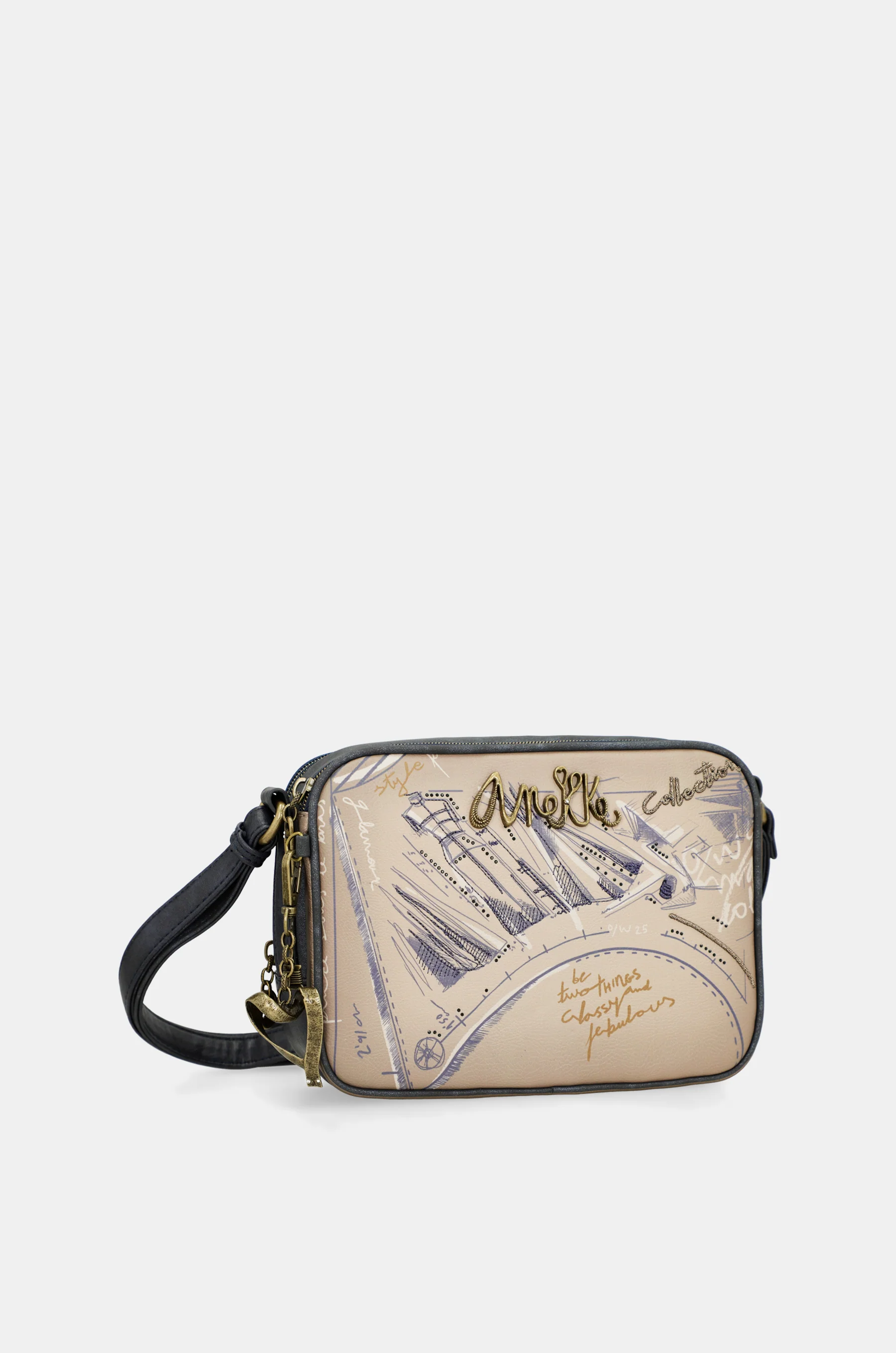 Studio 2-compartment crossbody bag - Image 4