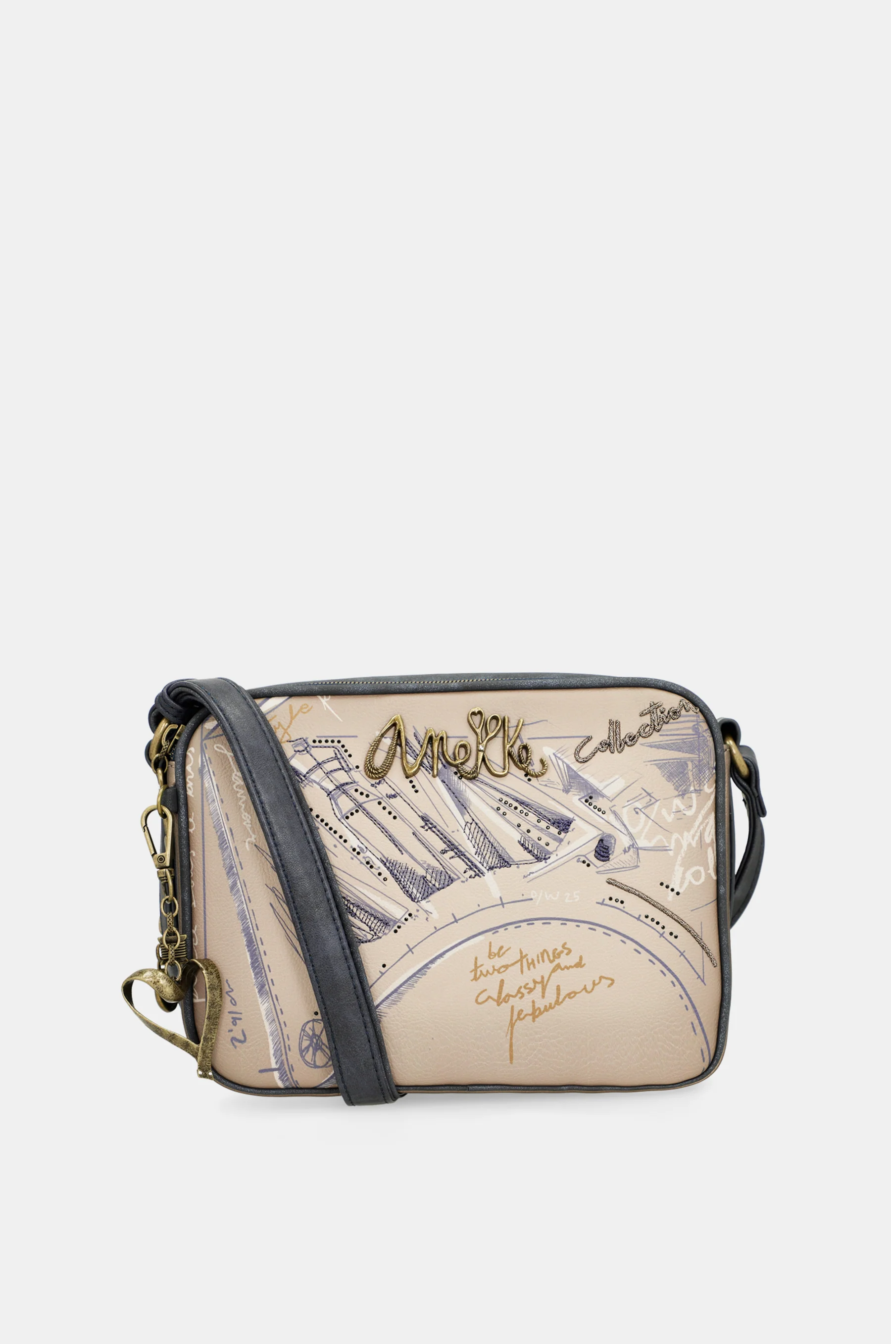 Studio 2-compartment crossbody bag - Image 5