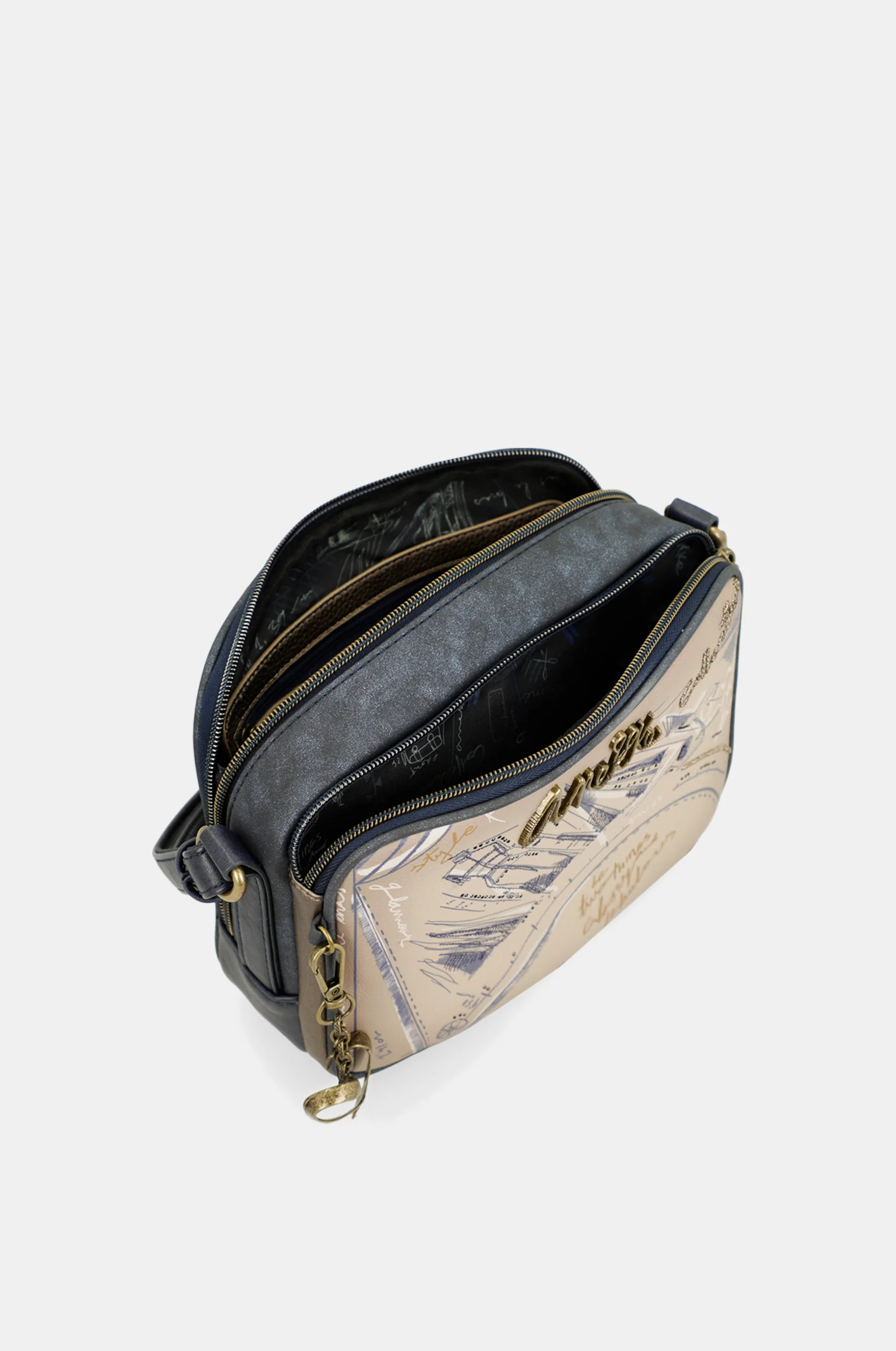 Studio 2-compartment crossbody bag - Image 7