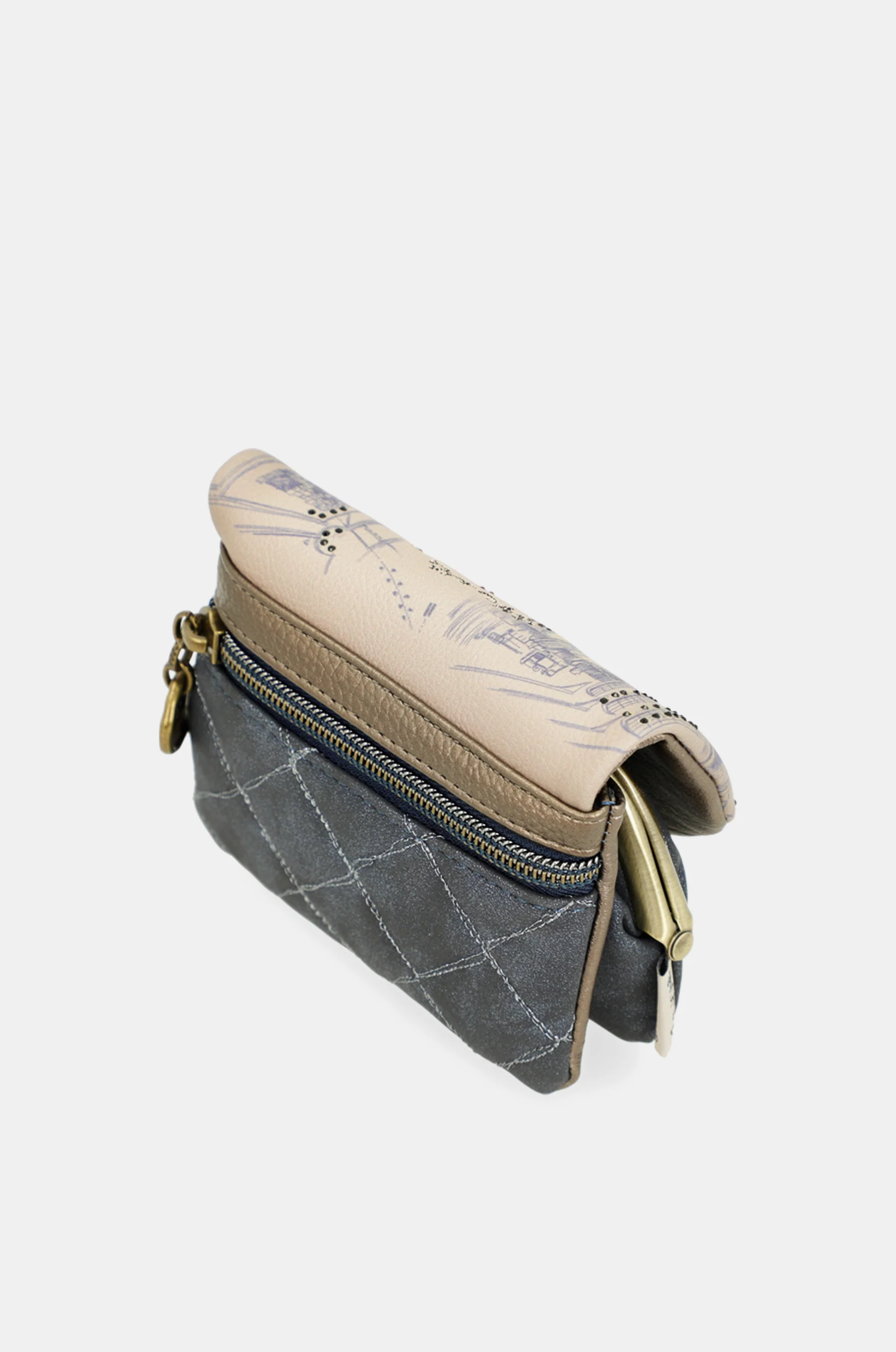 Studio coin purse with flap - Image 5