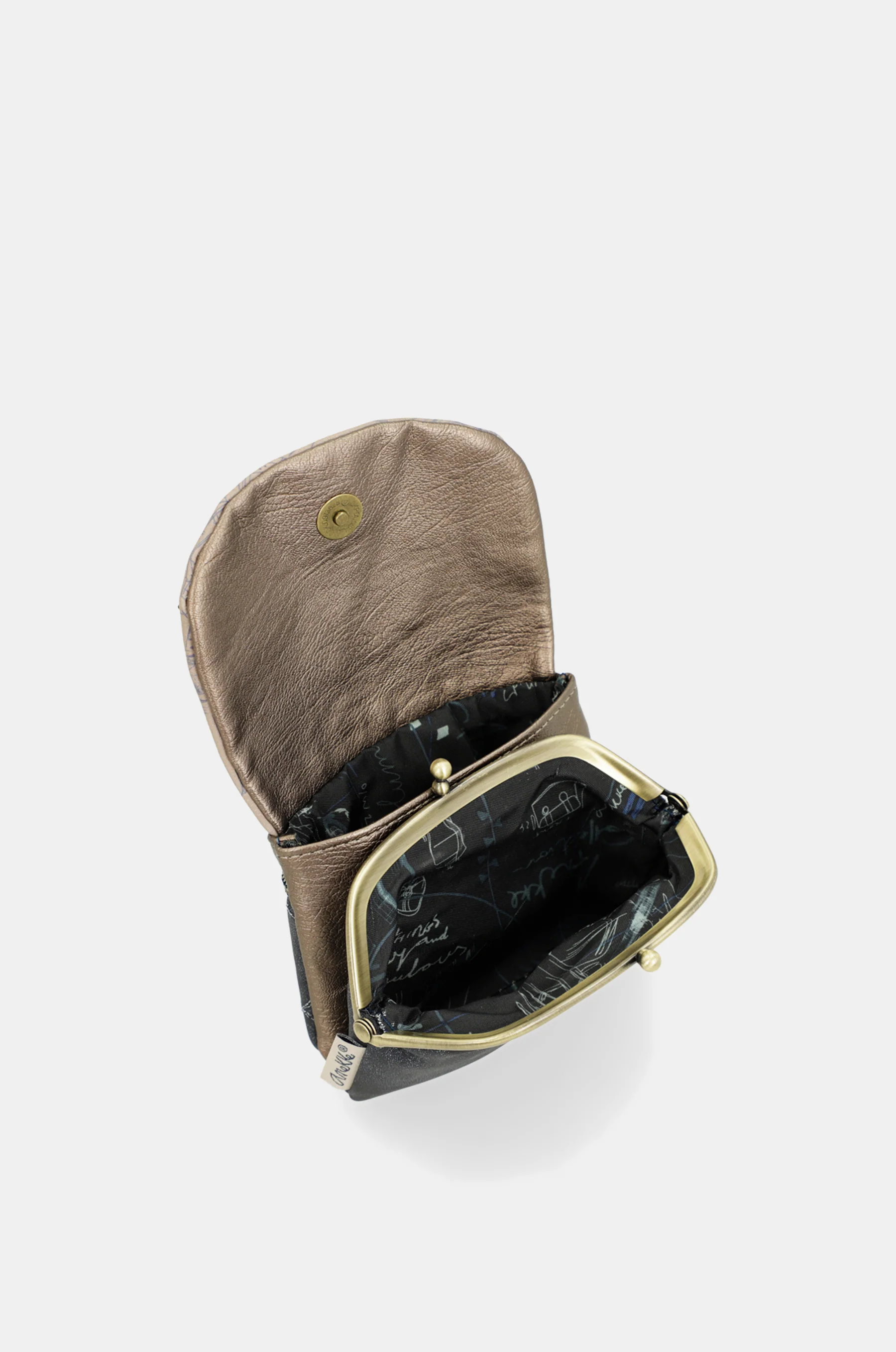 Studio coin purse with flap - Image 6
