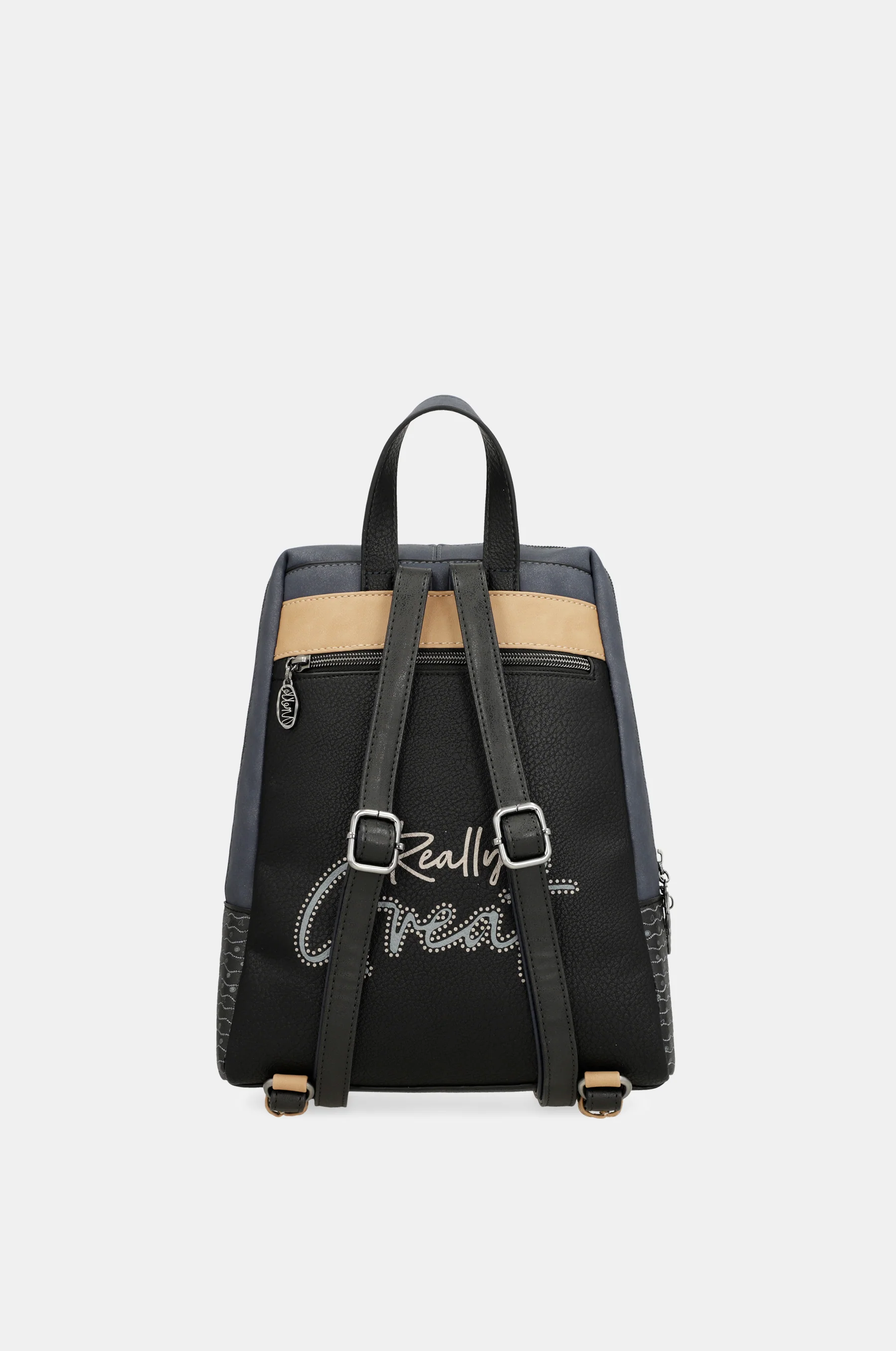 Studio navy blue pearl backpack - Image 3
